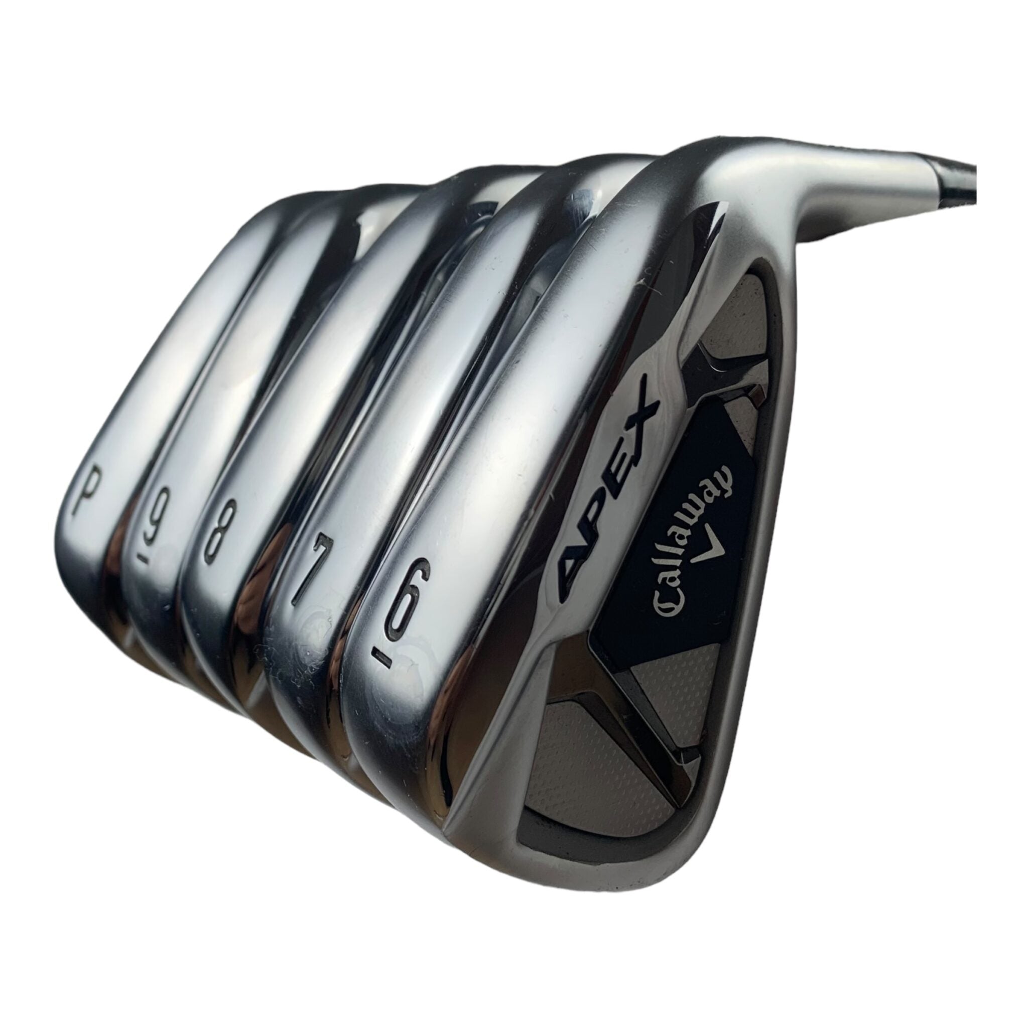 Callaway Apex 21 iron set / Flex A (Senior) / 6-PW / Graphite / Length -0.5"