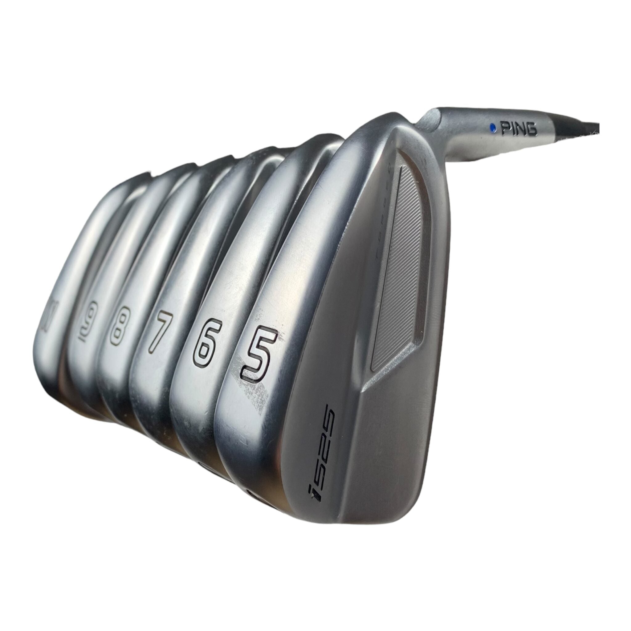 Ping i525 iron set / Flex A (Senior) / 5-PW / Graphite / Lie = Blue Dot (1 Upright)