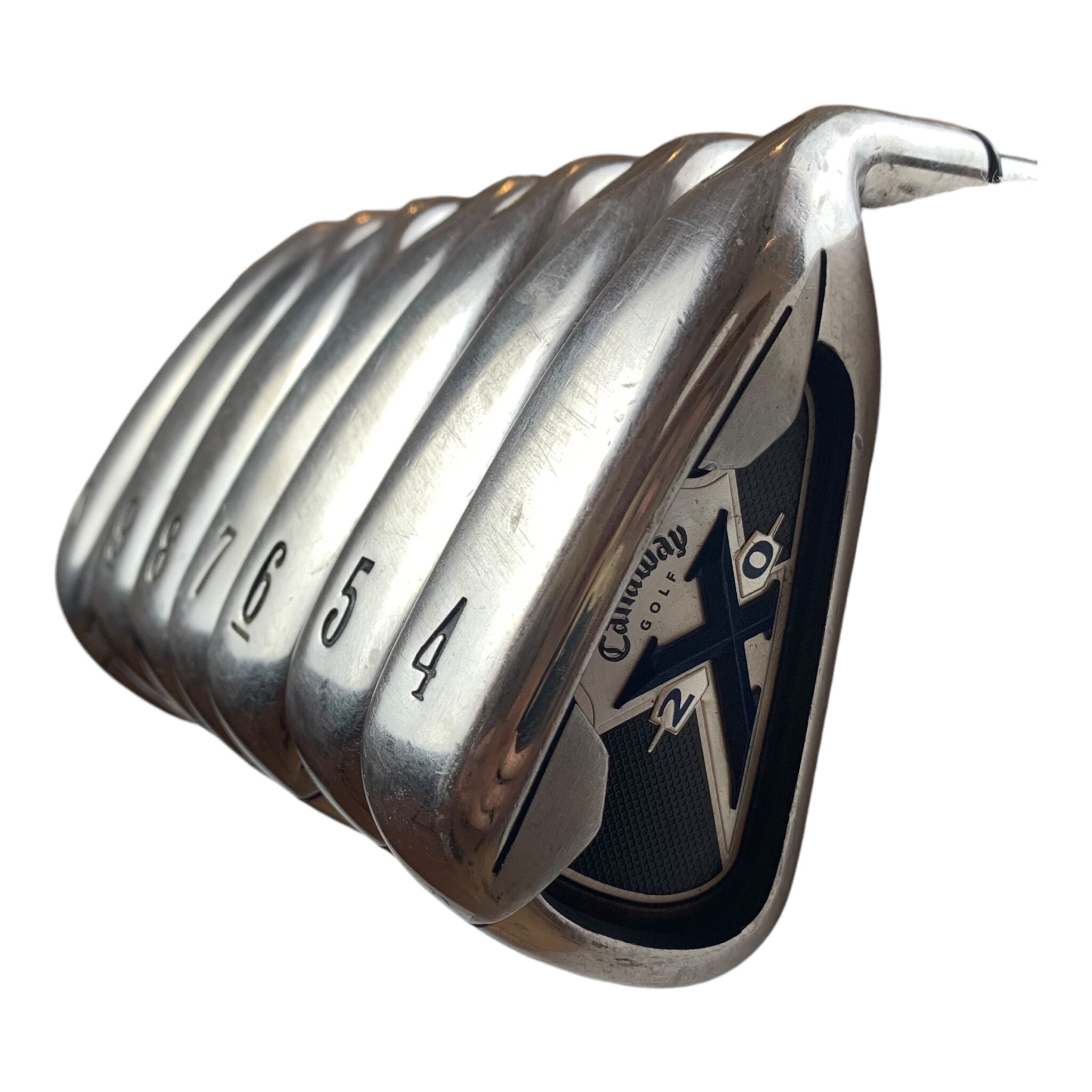 Callaway X-20 iron set / Flex Unisex / 4-PW + S / Steel / Length -0.5" (men's length)