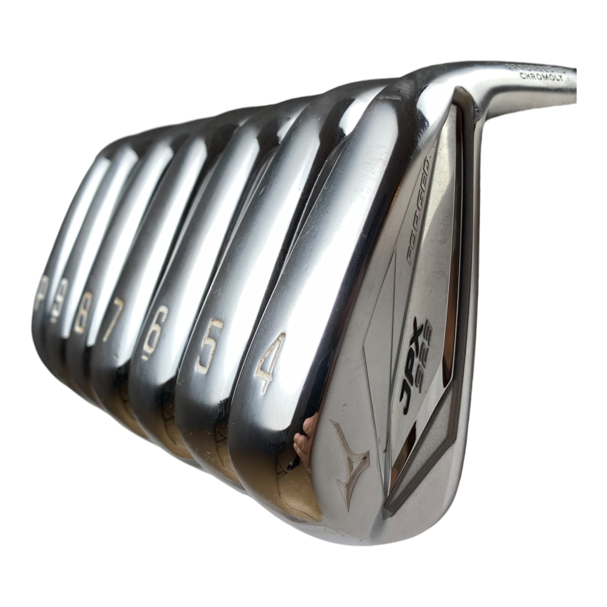 Mizuno JPX 923 Forged jernsæt / Flex Stiff - Grafit / 4-PW / Tour Velvet Plus4 Grip