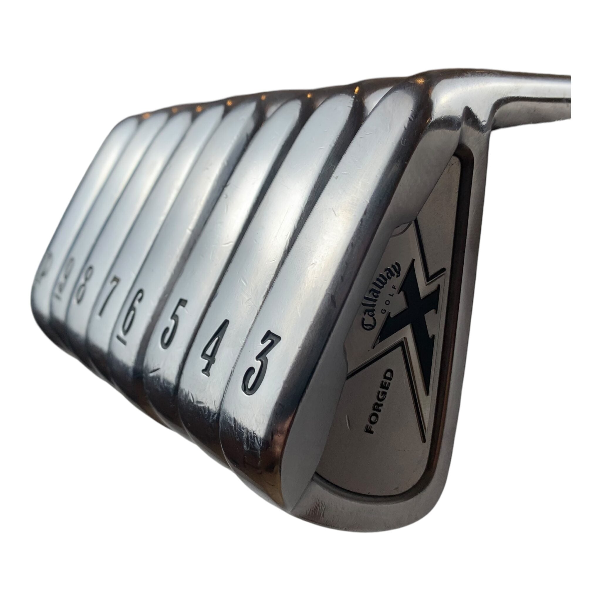 Callaway X Forged iron set / Flex Stiff / 3-PW / Steel / MCC Std. Grip
