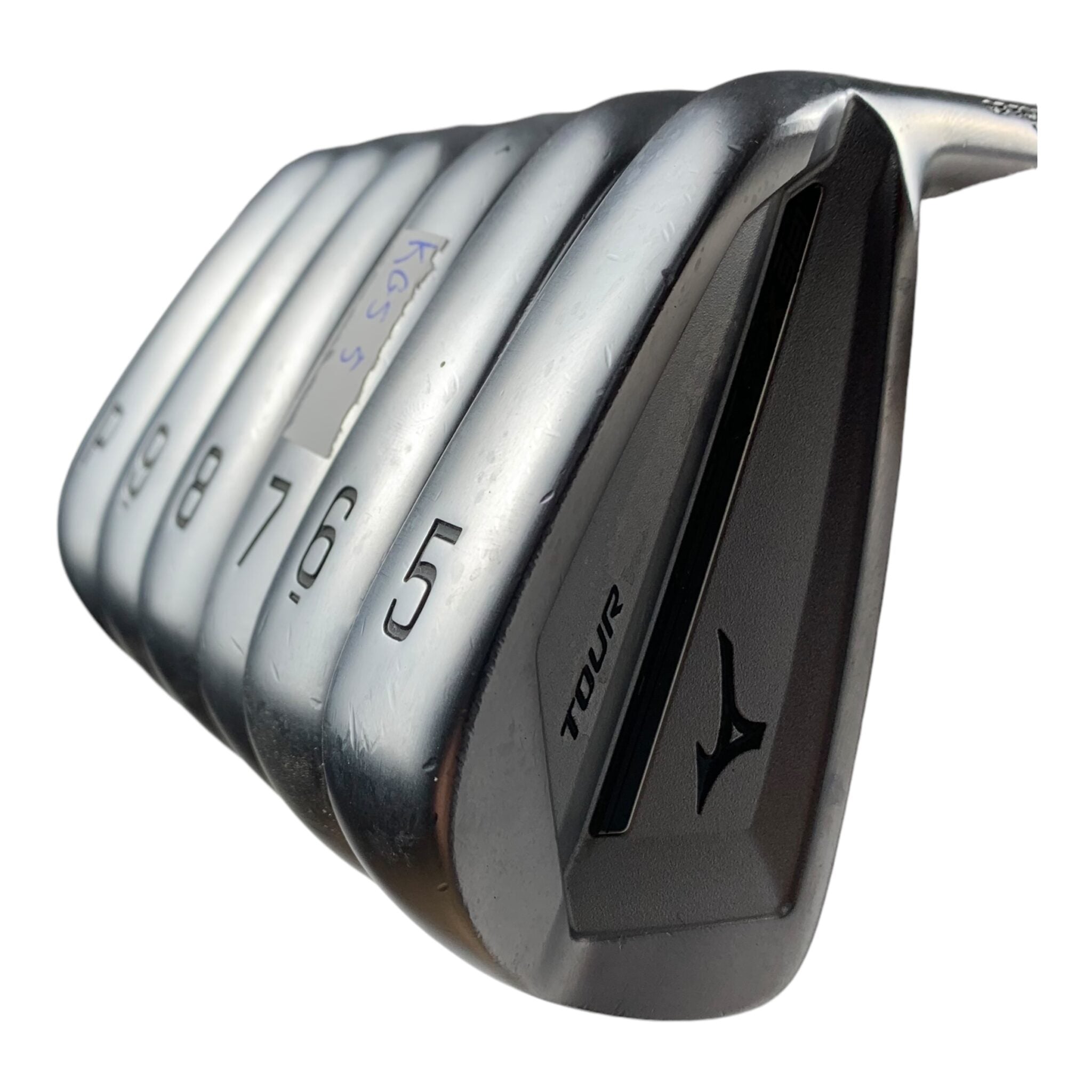 Mizuno JPX 921 Tour Série de fers / Flex Stiff / 5-PW / Acier (Noir) / Poignée MCC Align Std. 