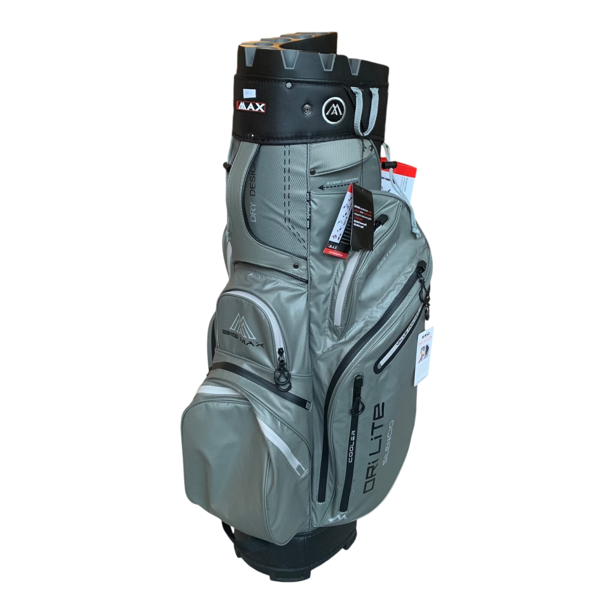 Big Max Drink Lite Silencio 14.0 Org // Gray - Top Divider Division // Incl. Rain cover