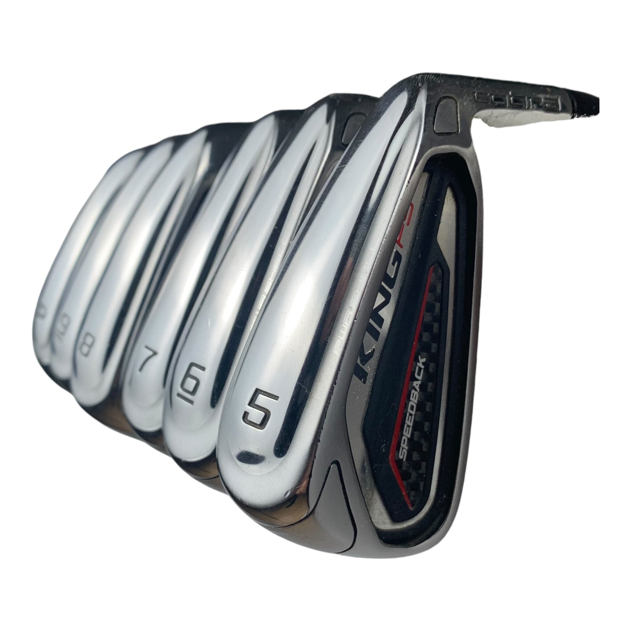 Cobra Ferri King F9 SpeedBack / Flex Stiff - Acciaio / 5-P