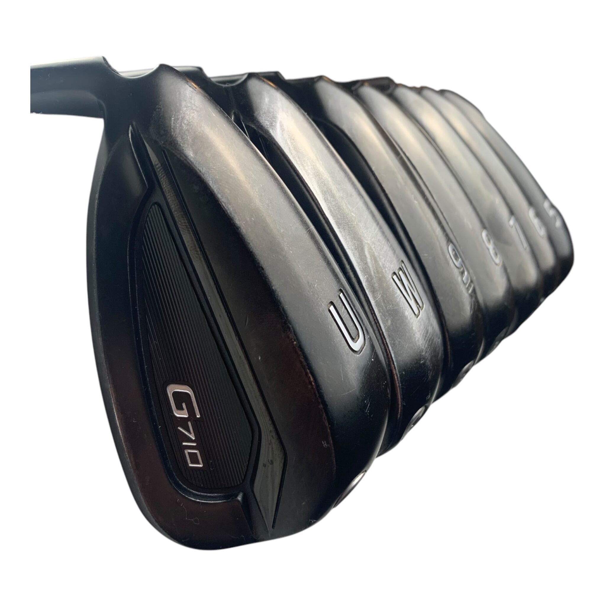 Ping G710 Jernsæt / Flex Regular / Steel / 5-W + U Venstre