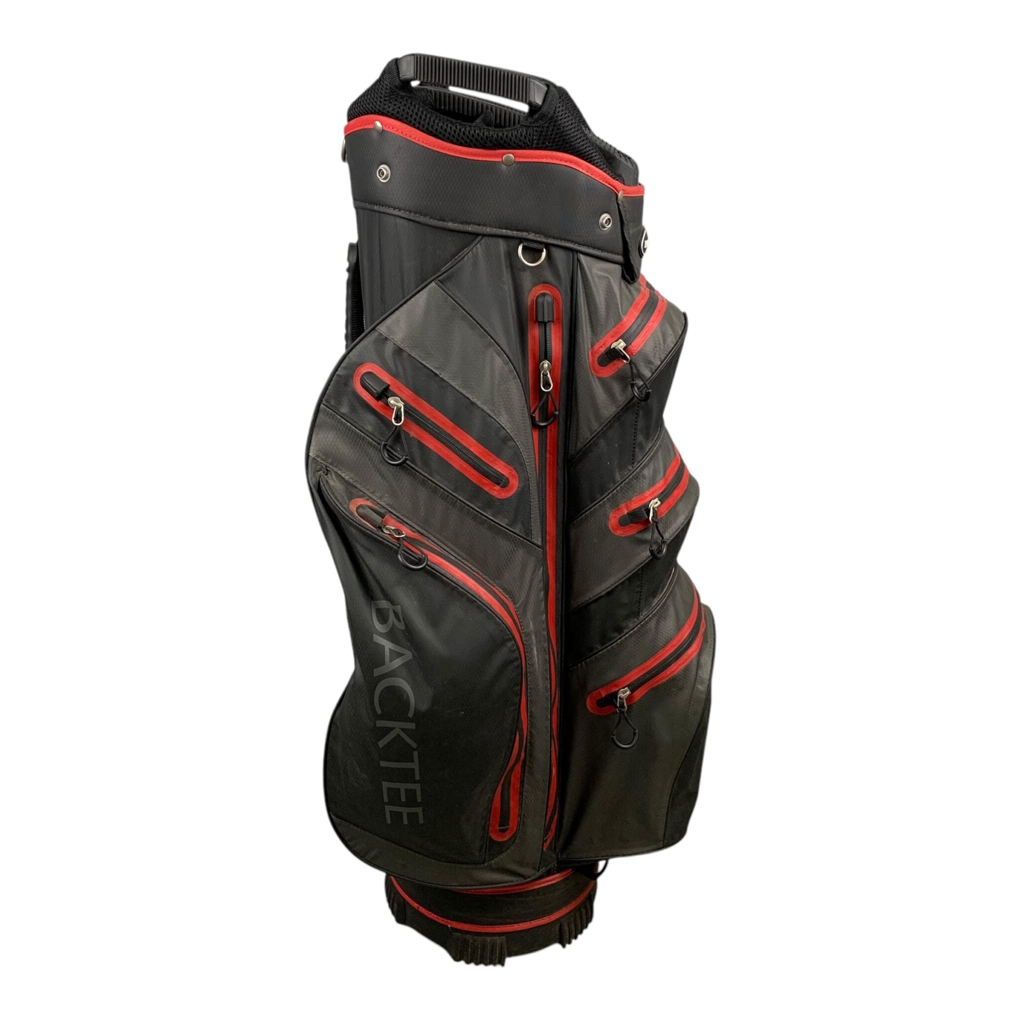 BackTee CartBag / Black/Red / 14 Compartments
