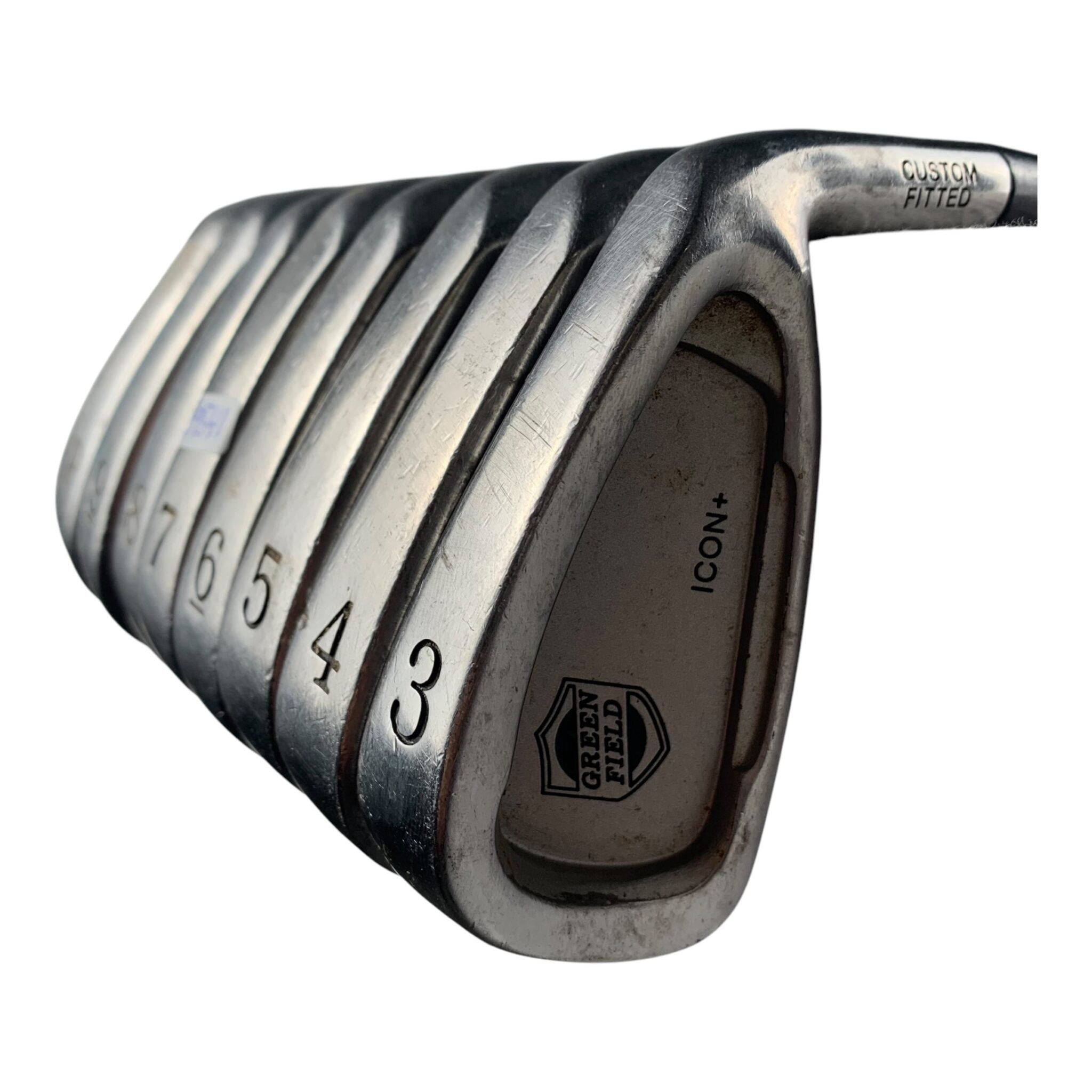 Green Field Icon Plus Iron Set / Flex Regular / 3-PW / Graphite
