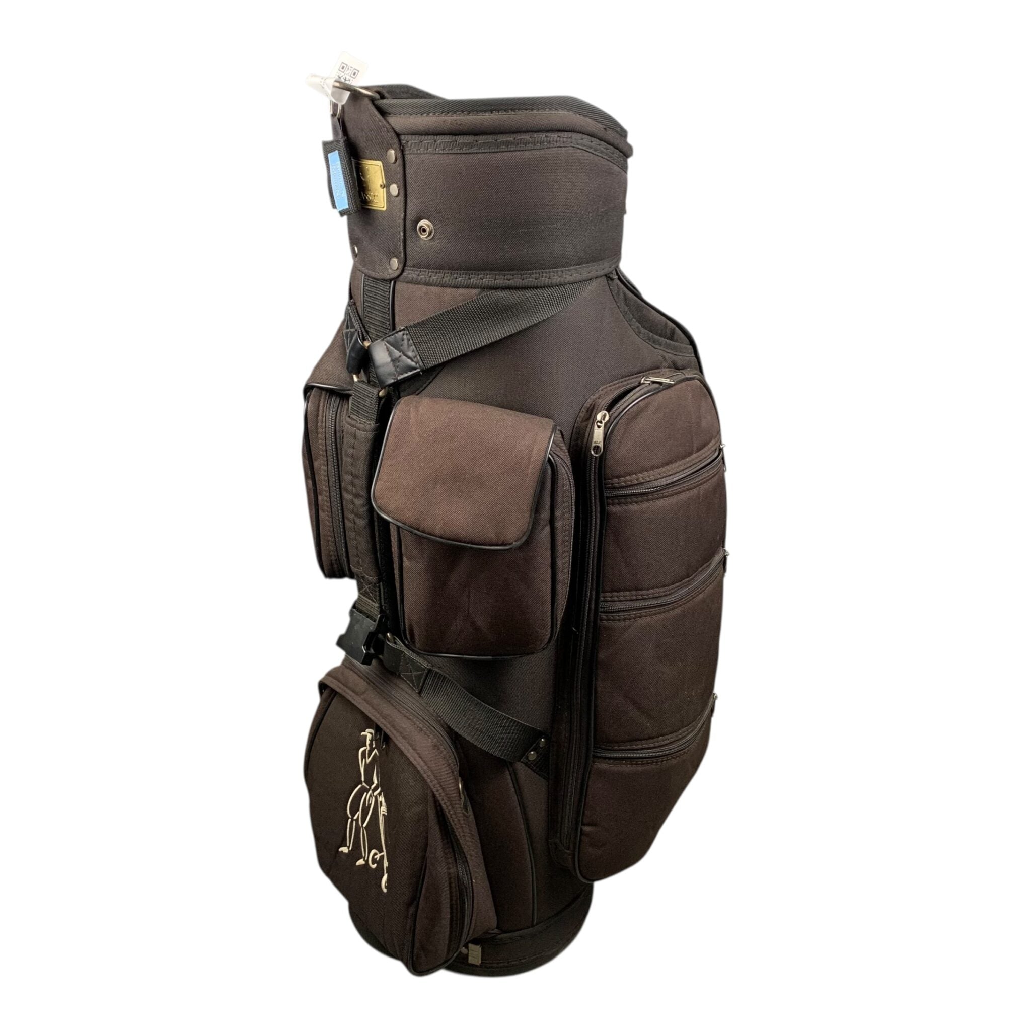 Classic Cartbag / Black / 14 Compartments