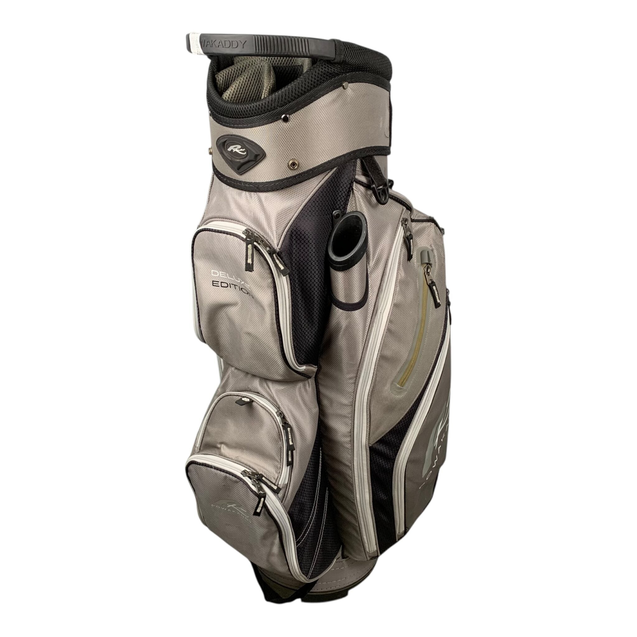 Powakaddy Deluxe Edition Cartbag / Gray / 14 Rooms