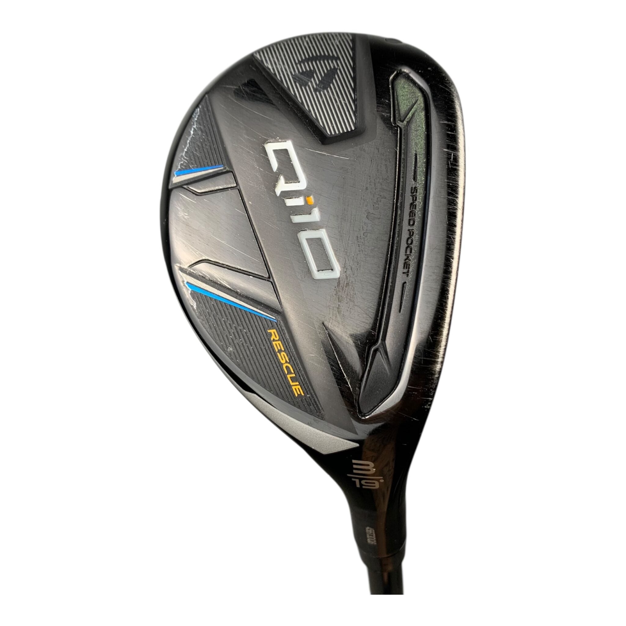 TaylorMade Qi10 Hybrid / Flex Stiff / Graphite / #3/19
