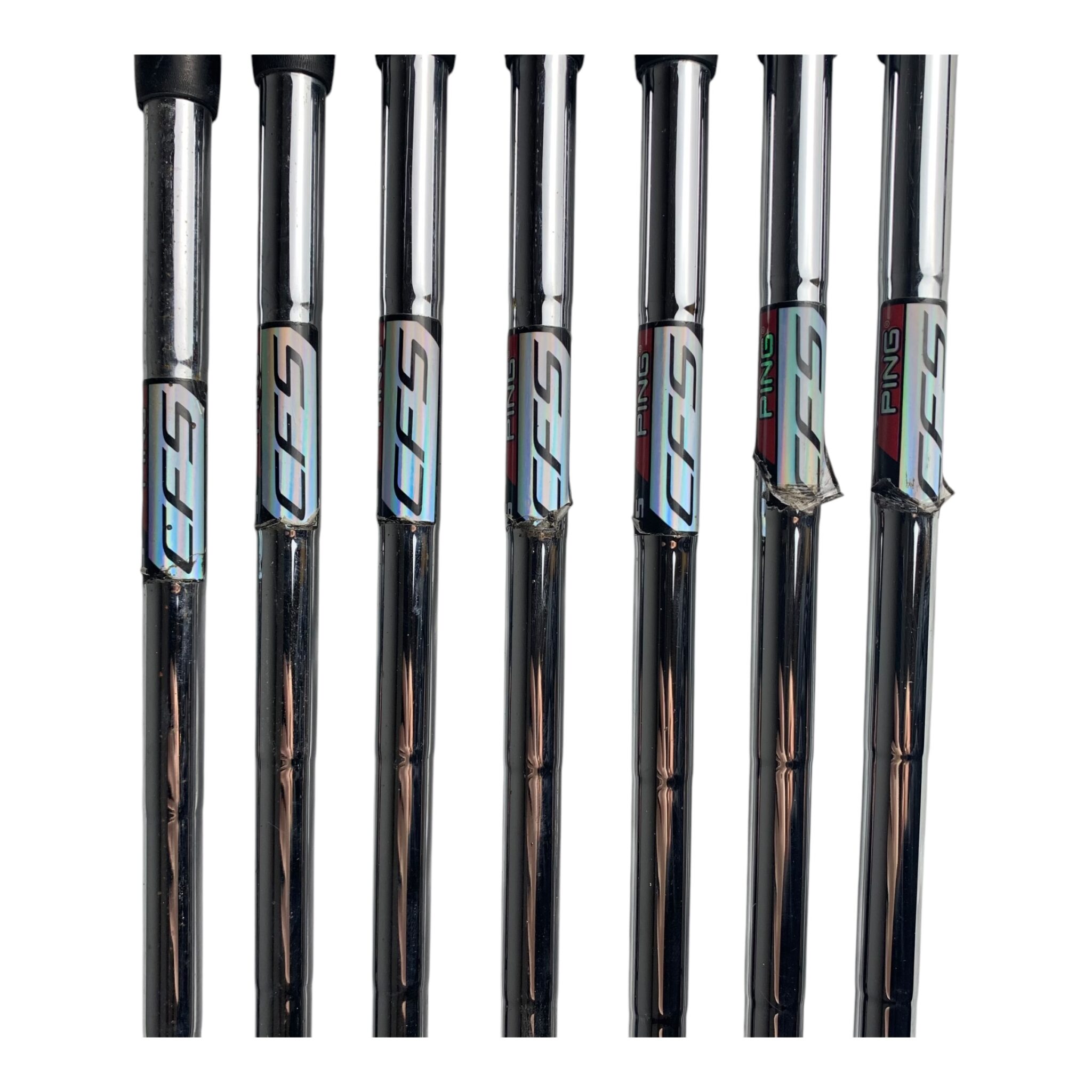 PING I20 Jernsæt / Flex Stiff / 4-PW  / Stål