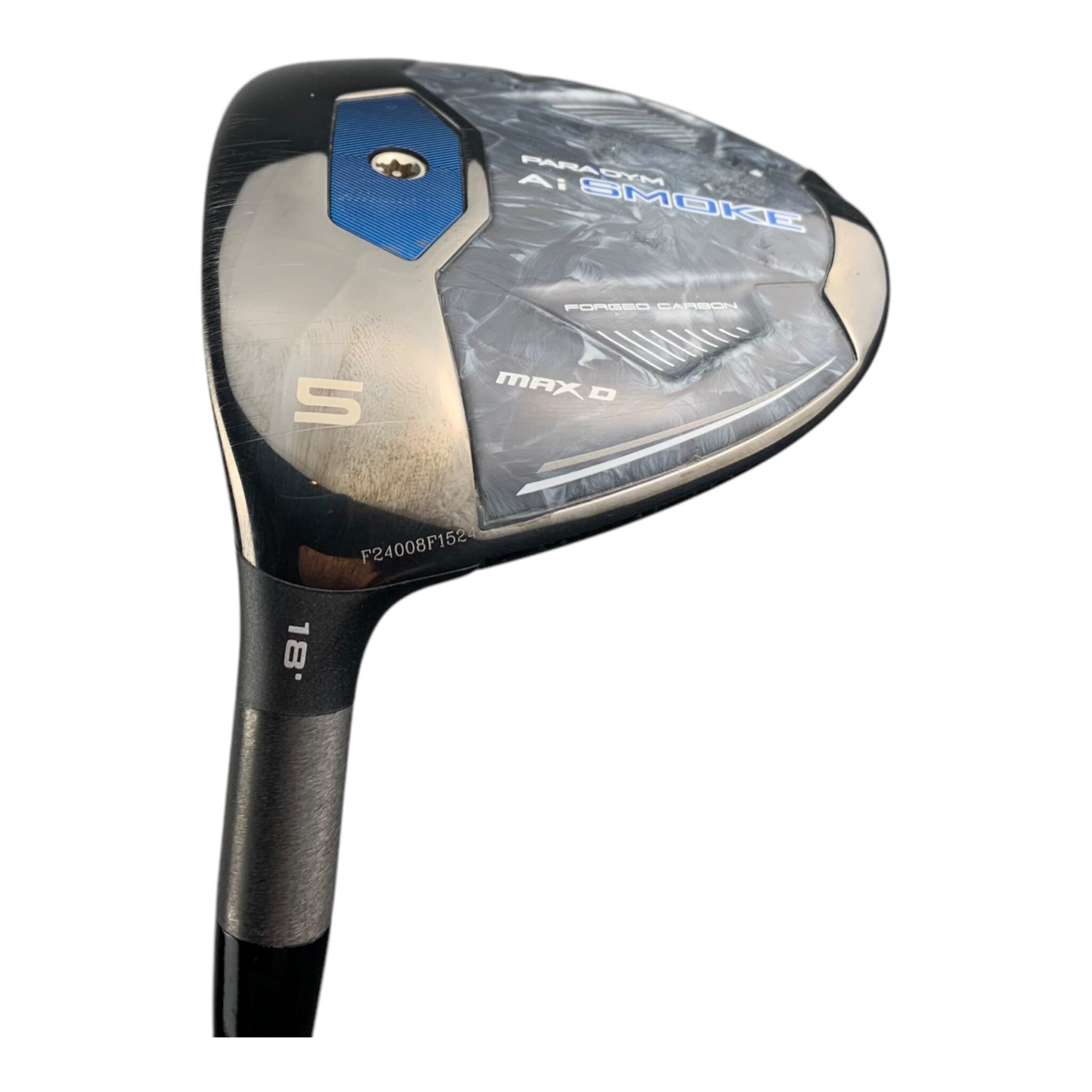 Zurdo Callaway Ay Smoke Máximo D Fairway Wood / Flex A-flex / Grafito / #5/18