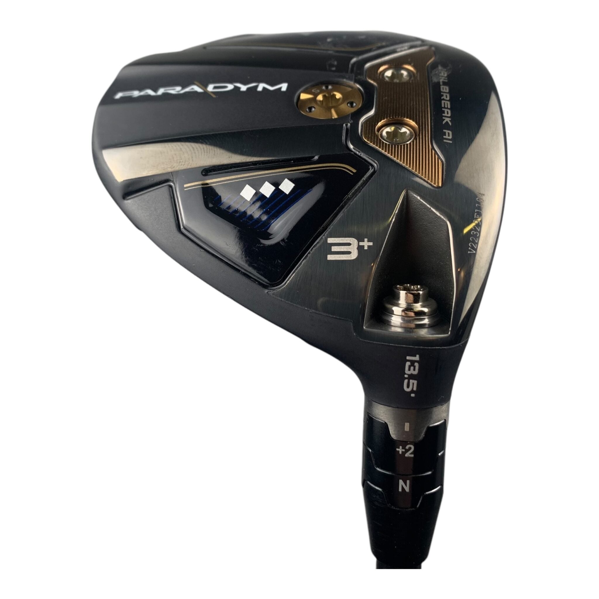 Callaway Paradym Triple Diamond+ Fairway Wood / Flex X-Stiff / Graphite / #3/13 