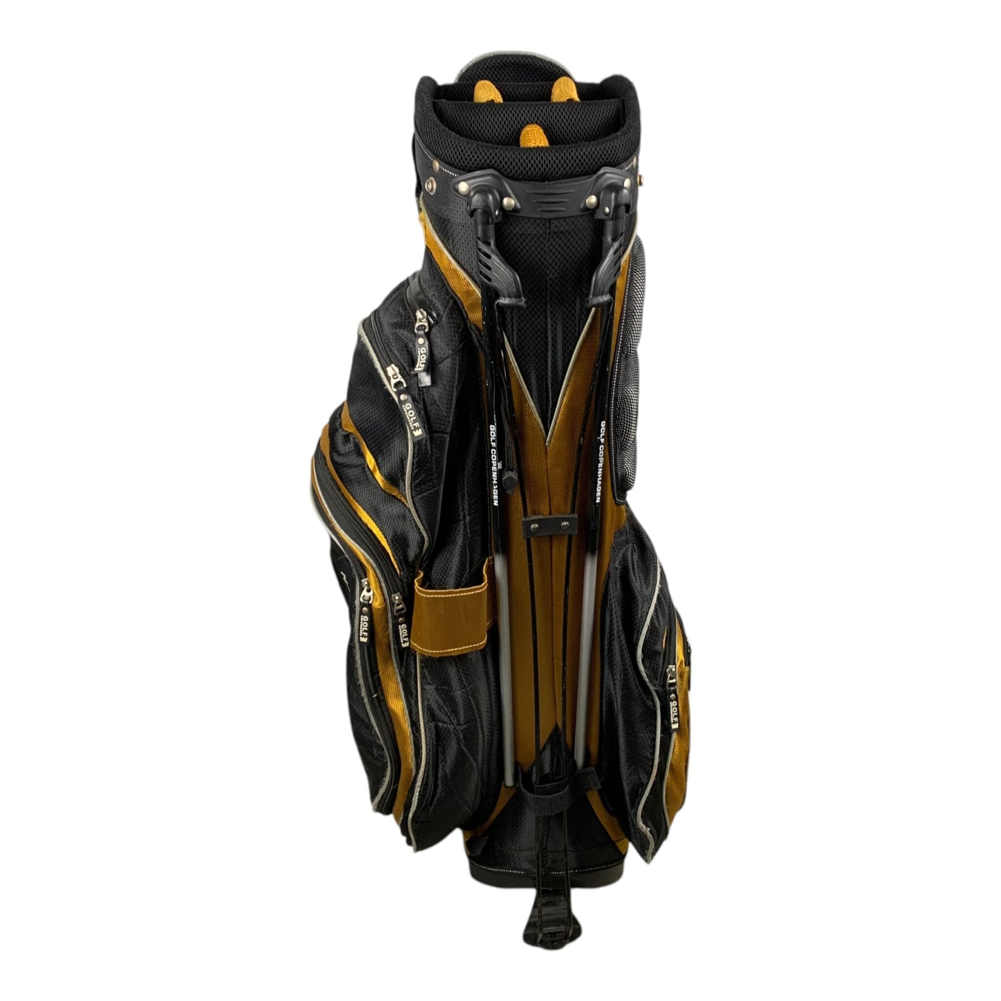 Golf Copenhagen StandBag / Black/Gold / 7 Compartments