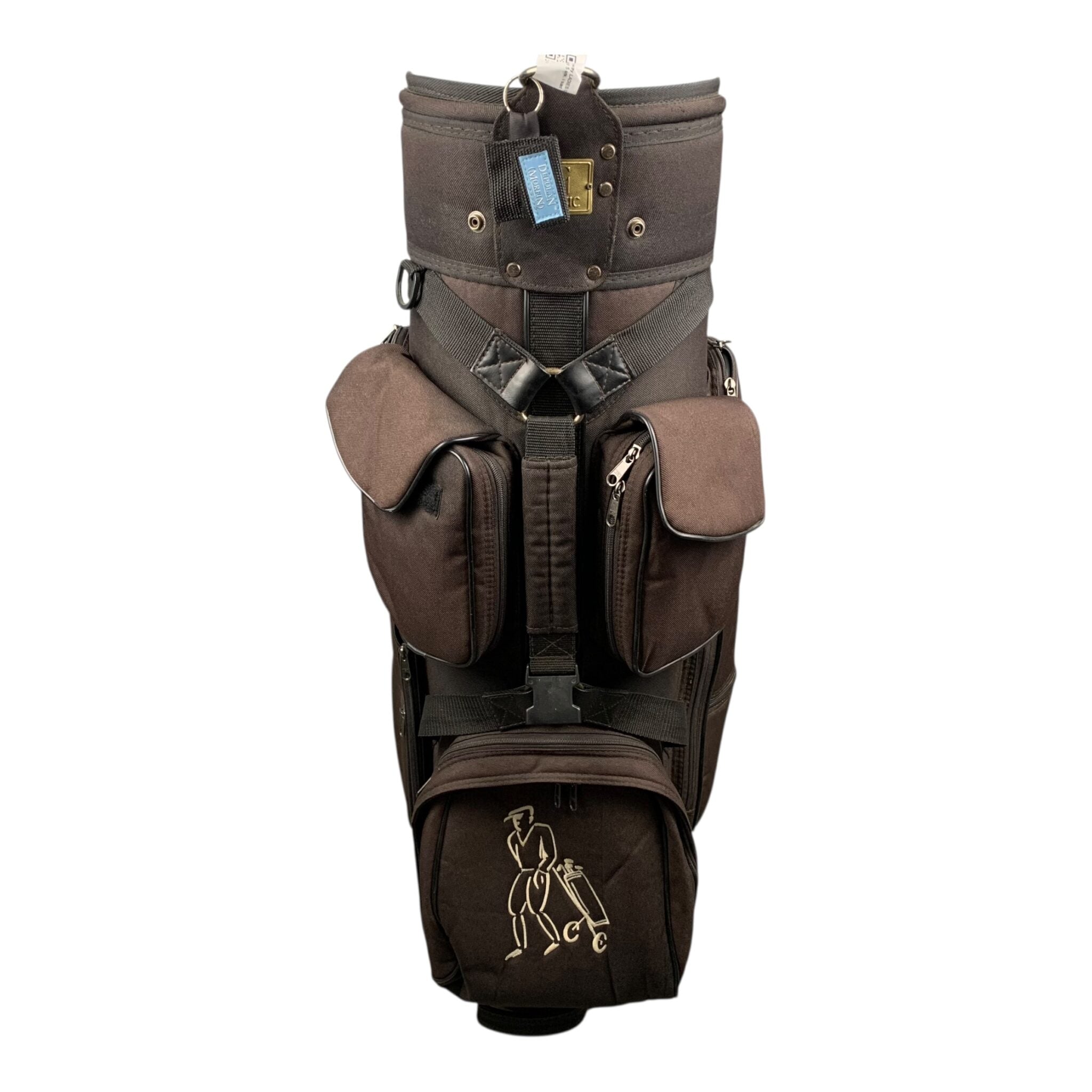 Classic Cartbag / Black / 14 Compartments