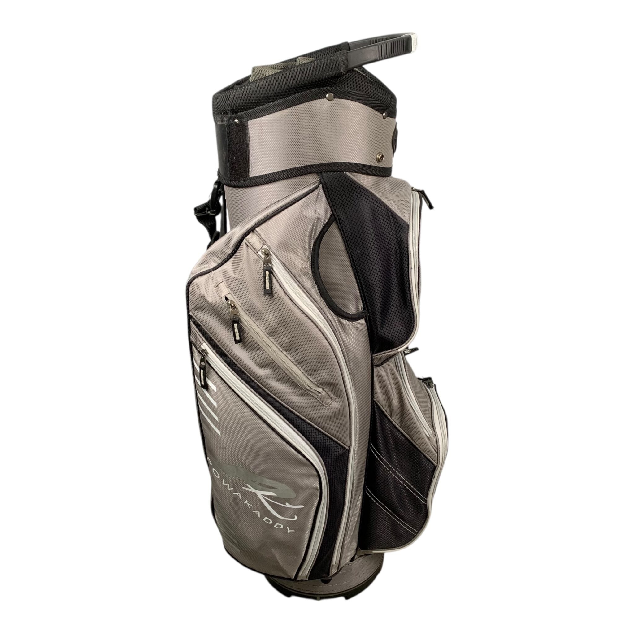 Powakaddy Deluxe Edition Cartbag / Gray / 14 Rooms