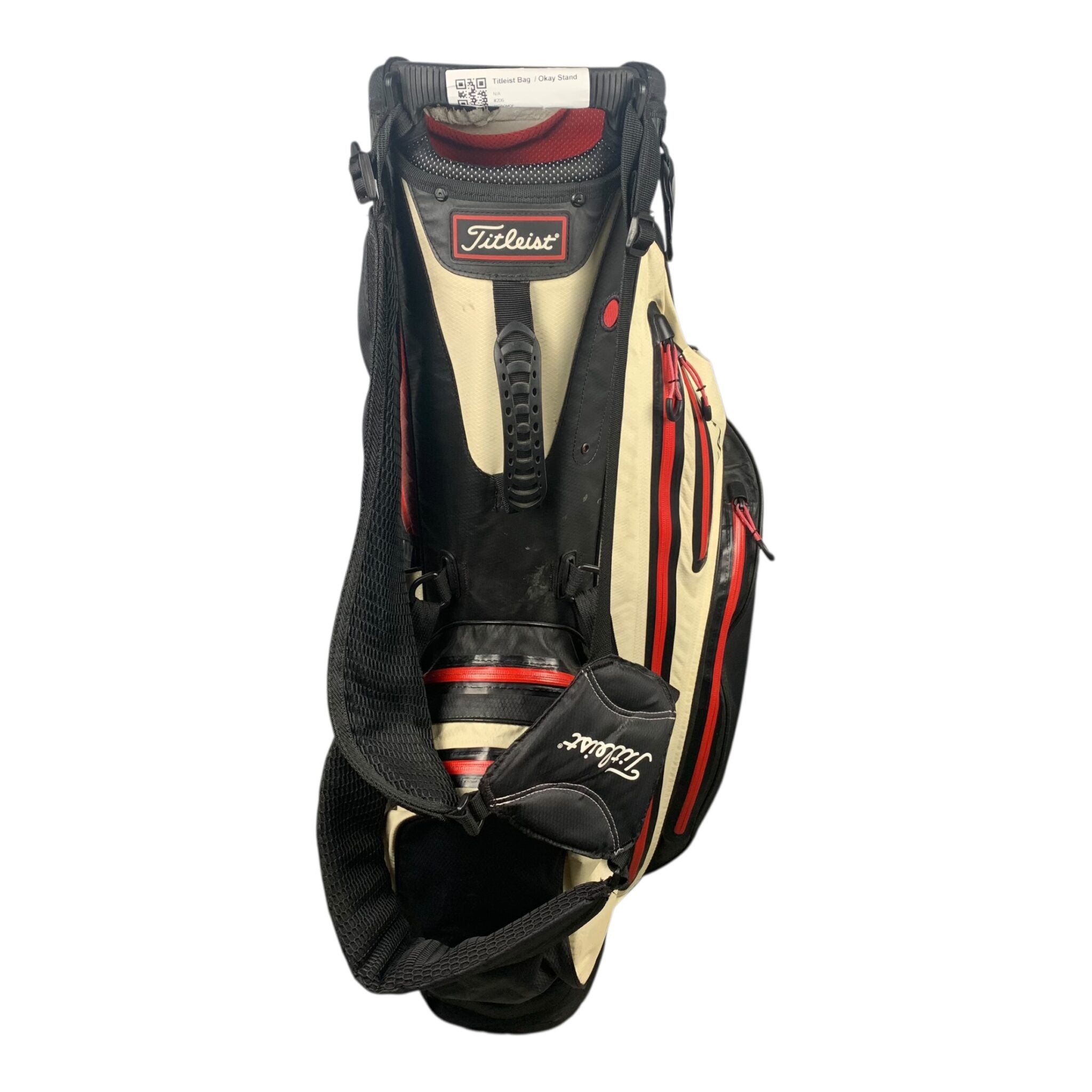 Titleist Stadry Standbag / Red/White/Black / 4-Compartment