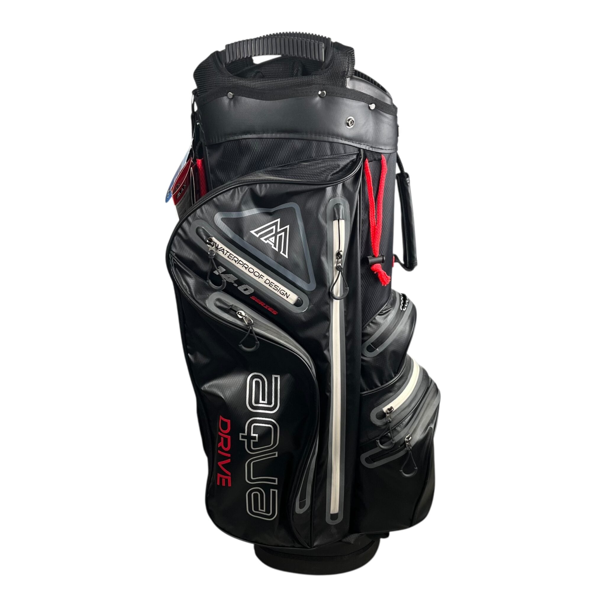 Big Max Borsa carrello Aqua Drive / Nero/Rosso / 15-Way