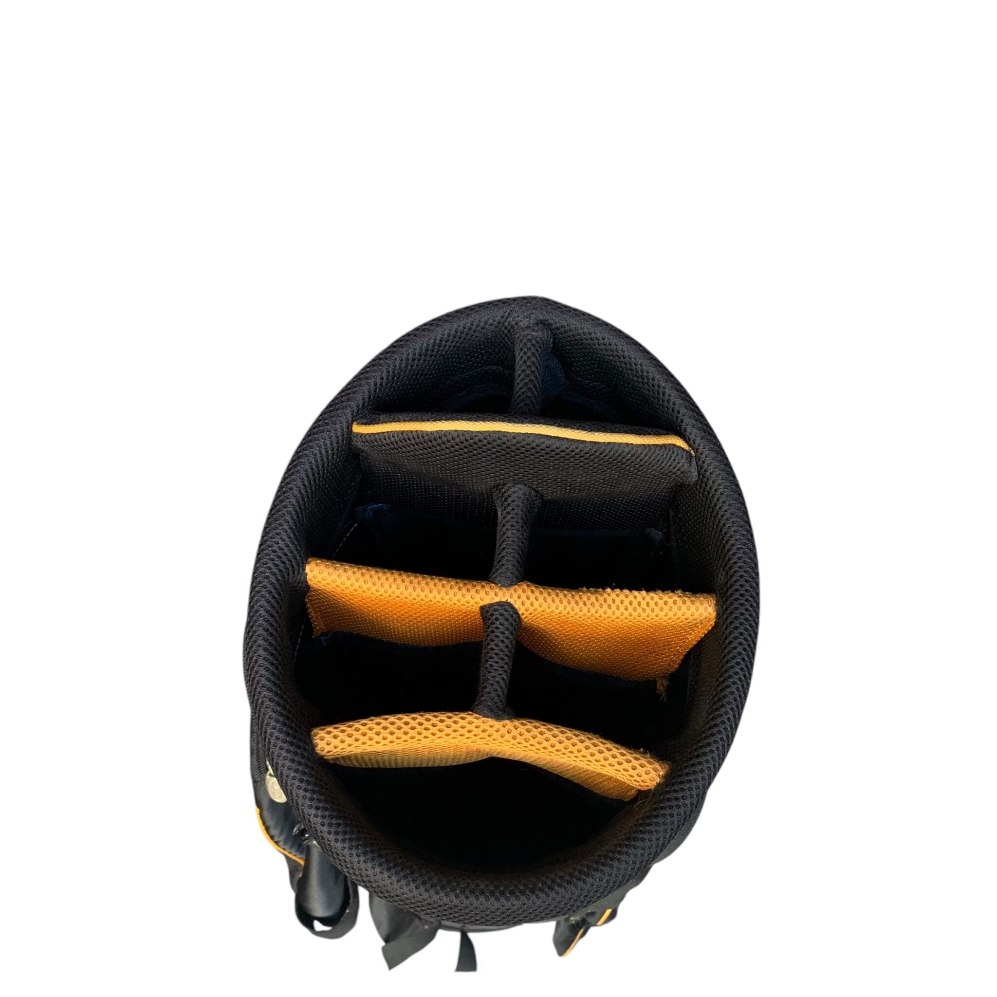 Golf Copenhagen Fairway Cartbag / Black/Orange / 7 Rooms