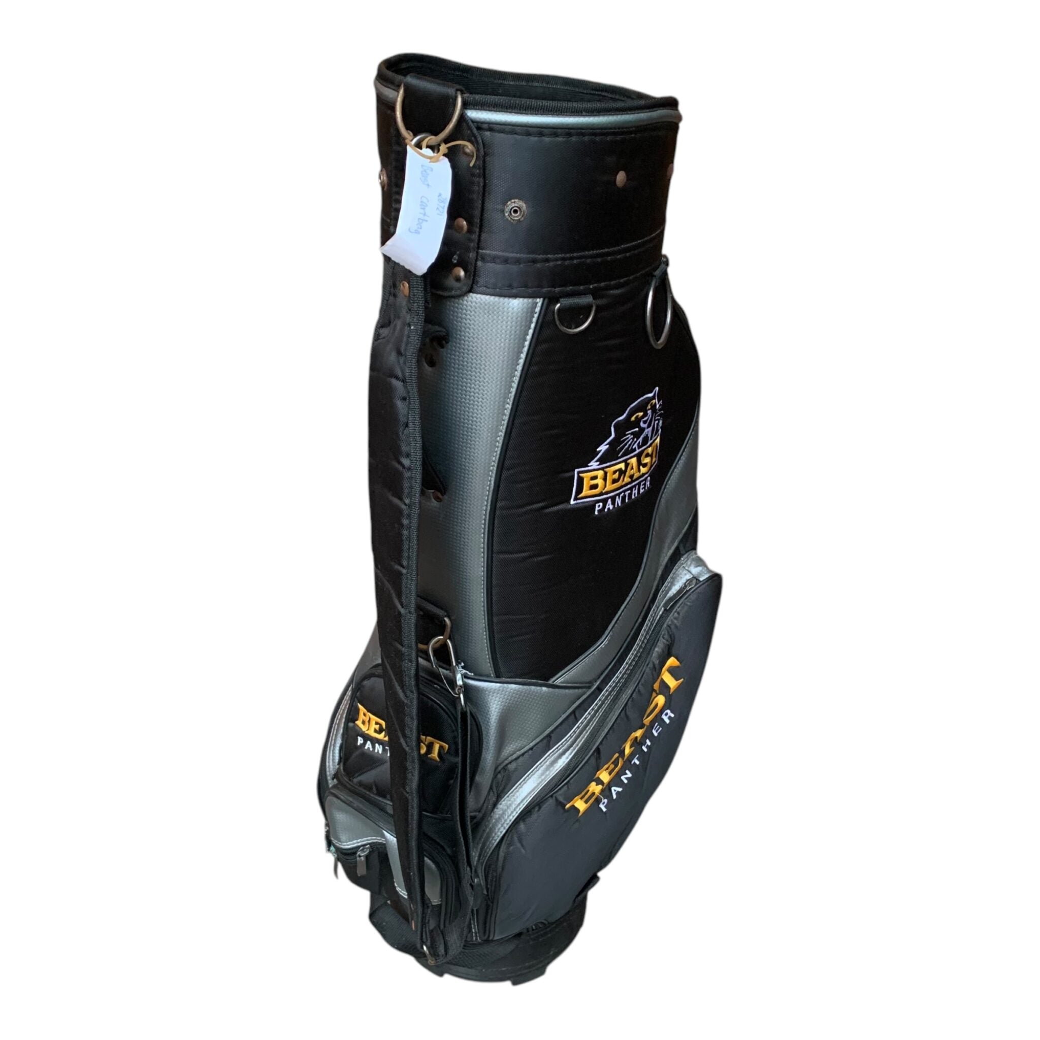 Beast Cartbag - Black/Grey / 6-Way / W. Raincover