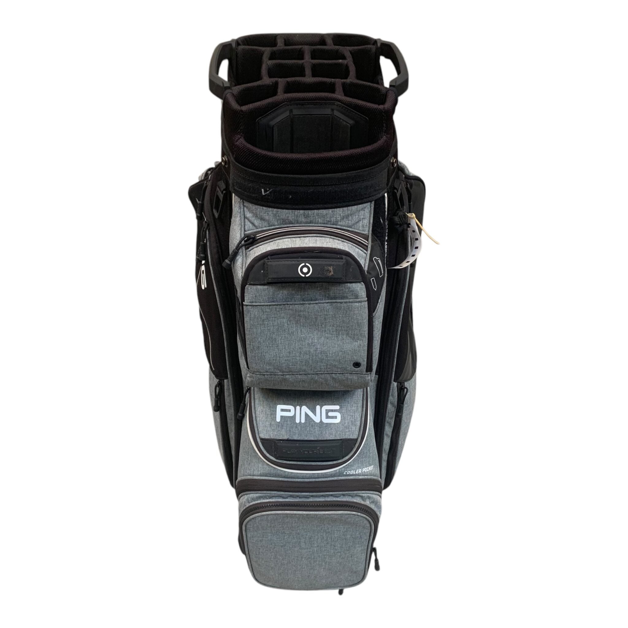 Ping Pioneer Bag / Schwarz/Grau / 14-fach / W. Regenschutz