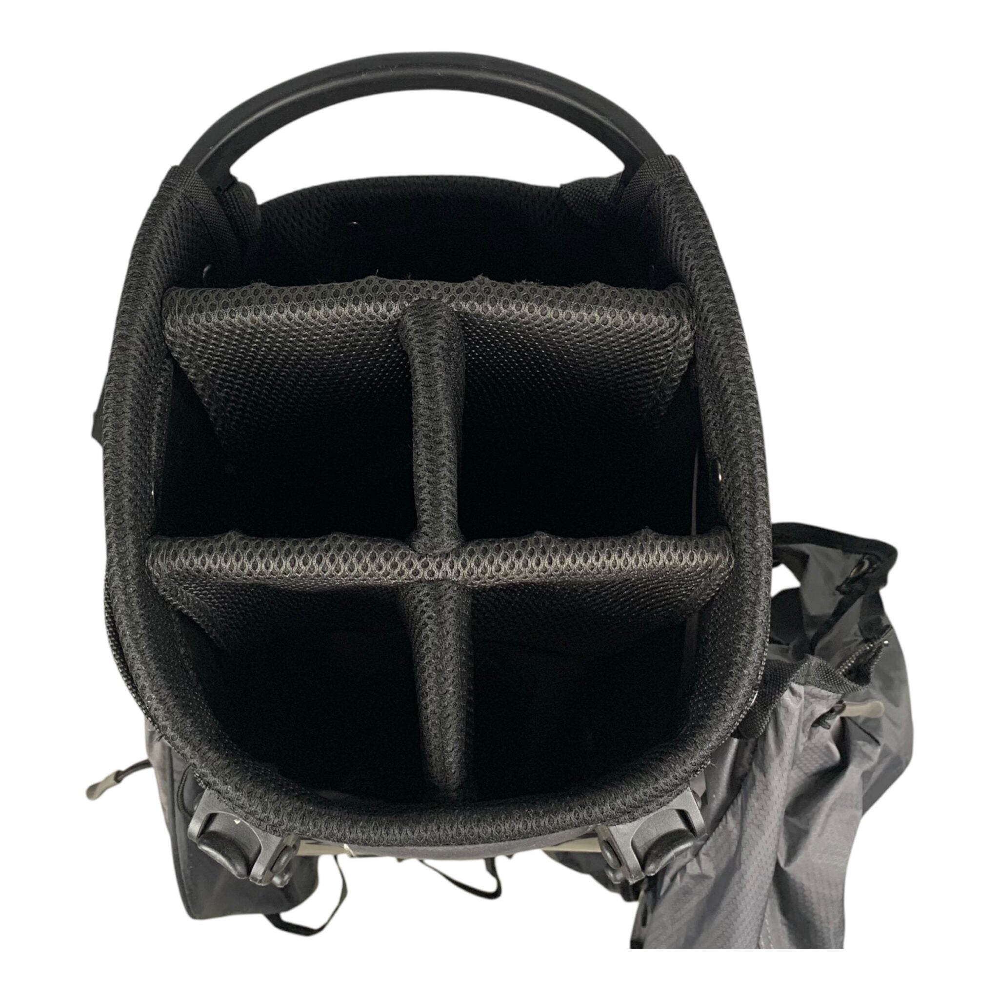 BigMax Feather StandBag / Black/Grey / 5 Compartments