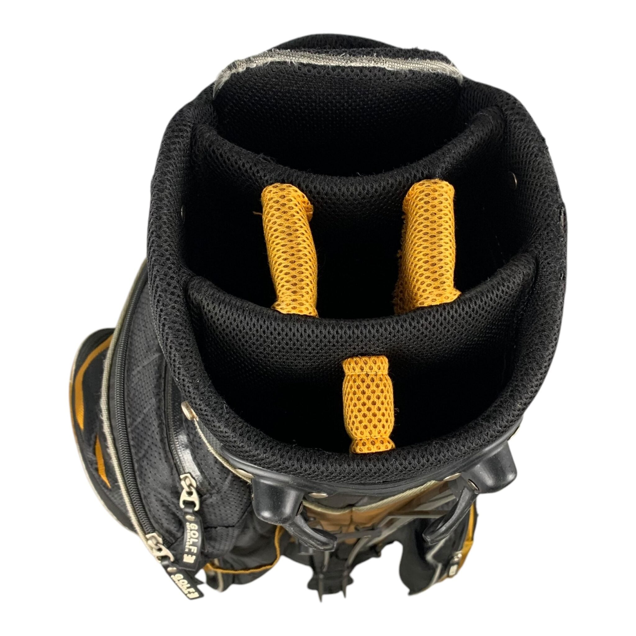 Golf Copenhagen StandBag / Black/Gold / 7 Compartments