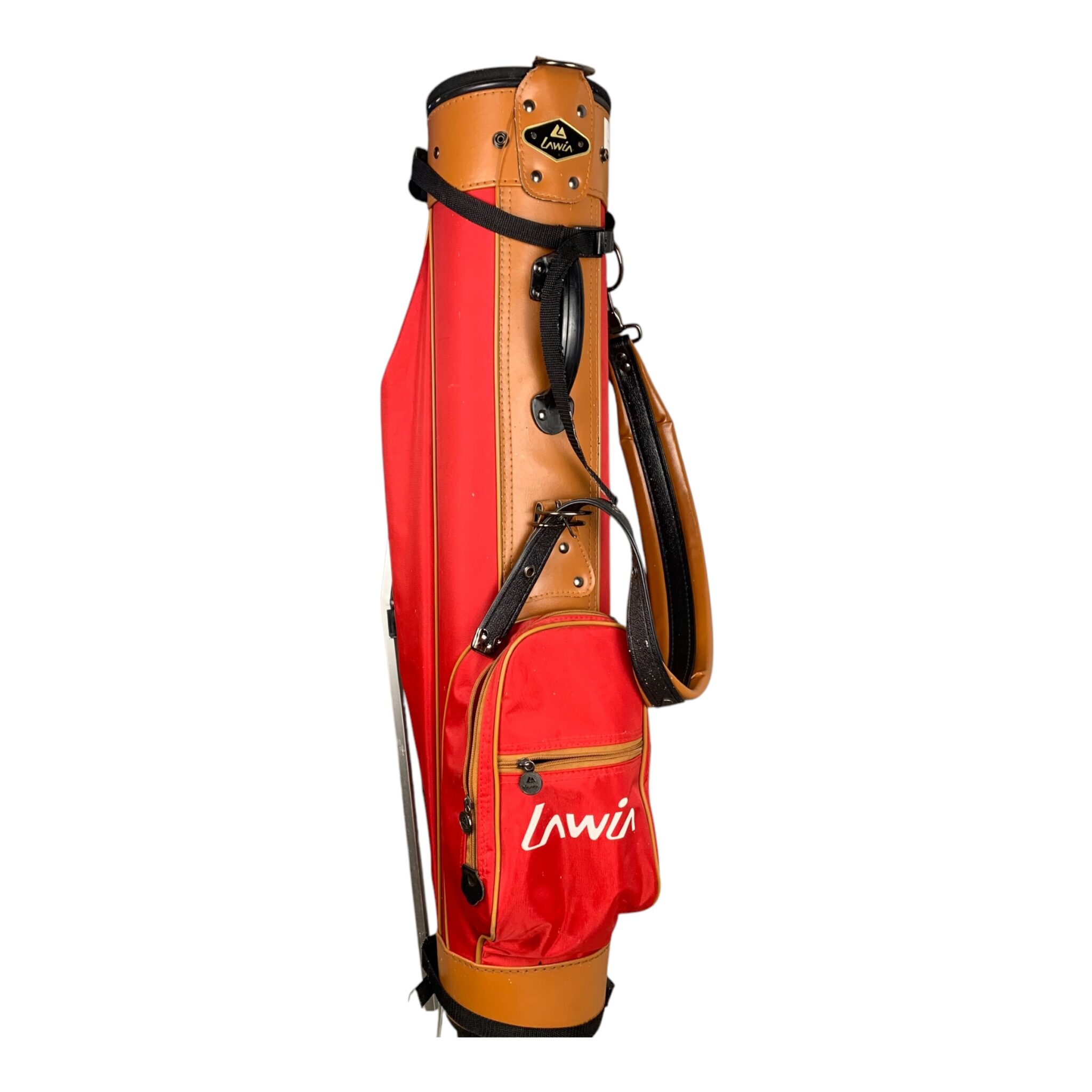 Lawia Standbag / Red/Brown / 2 Compartments