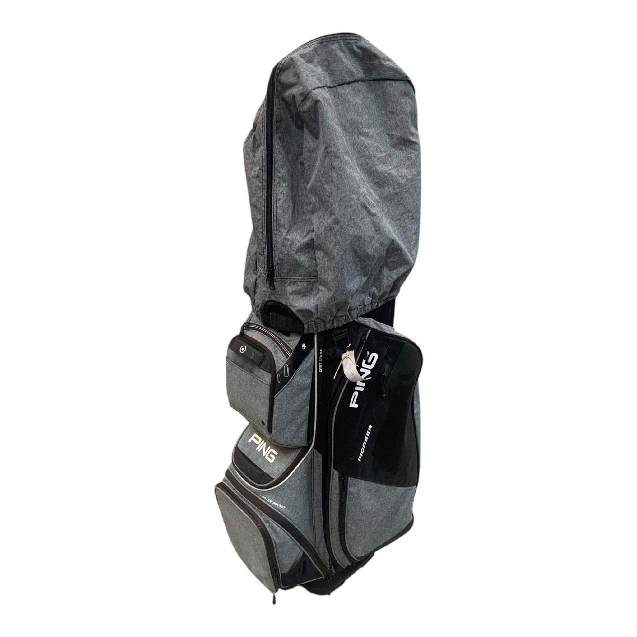 Ping Pioneer Bag / Schwarz/Grau / 14-fach / W. Regenschutz