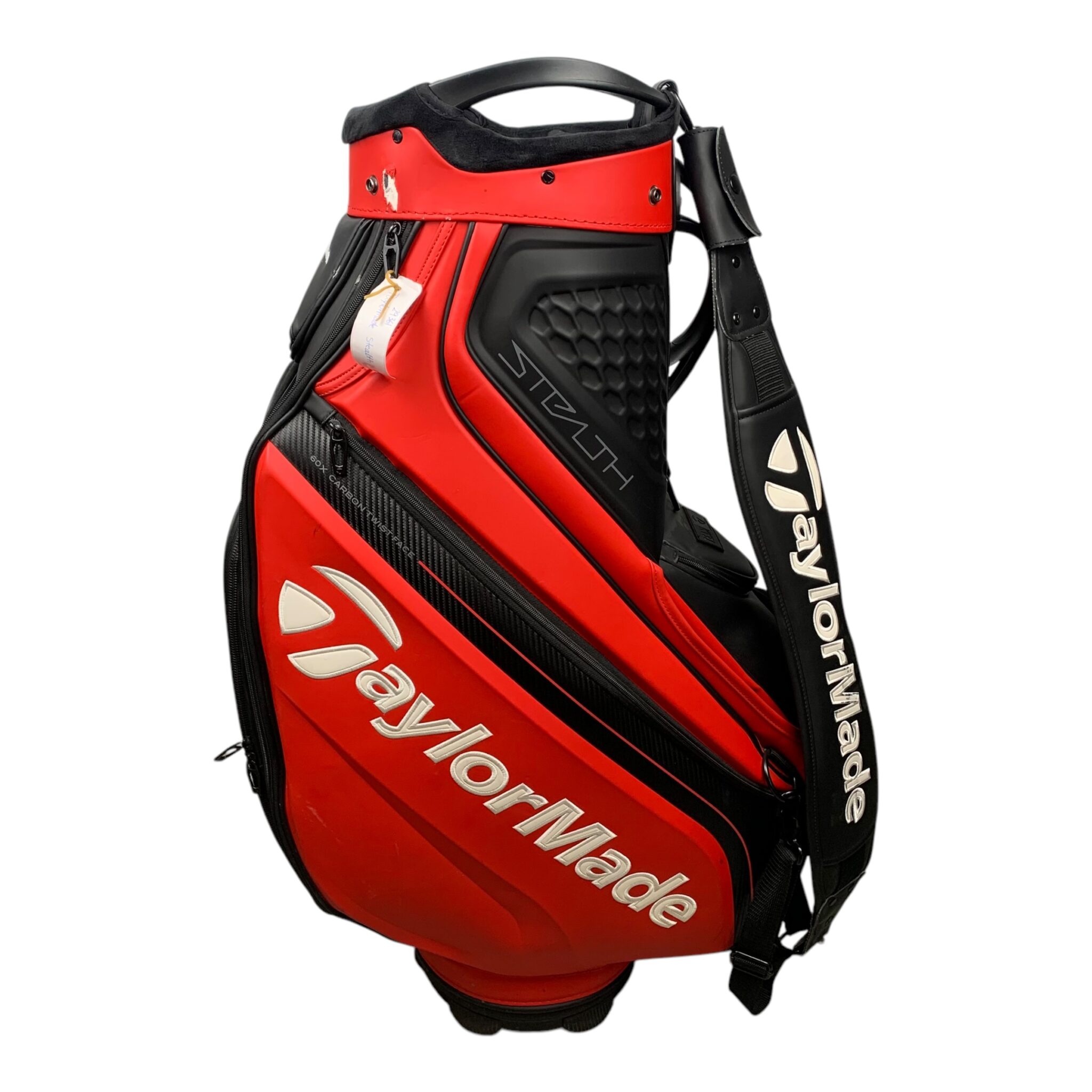 Taylormade Stealth Staff Bag / Red/Black / 6 Compartments