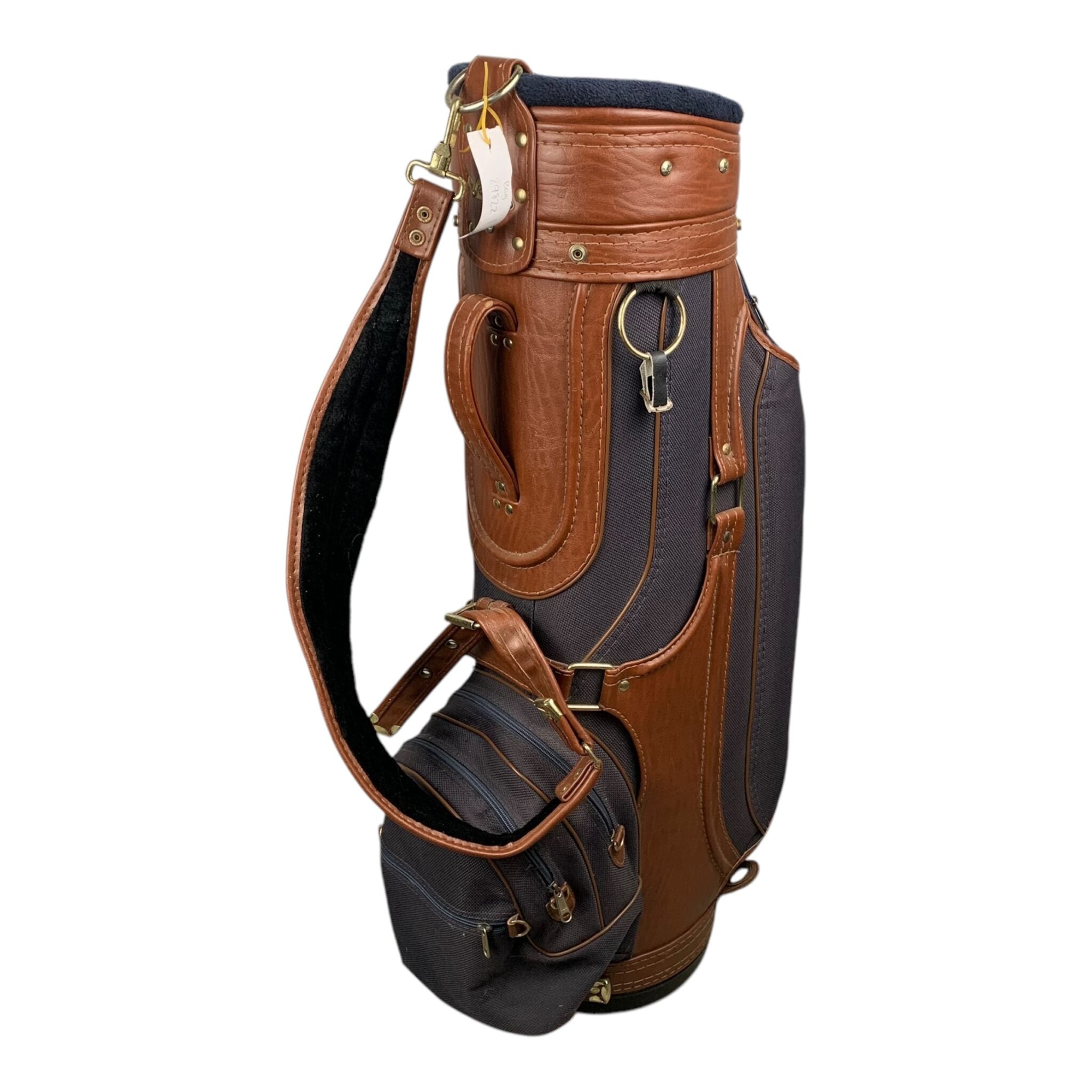 Prestige Golf CartBag / Brown/Blue / 6 Compartments