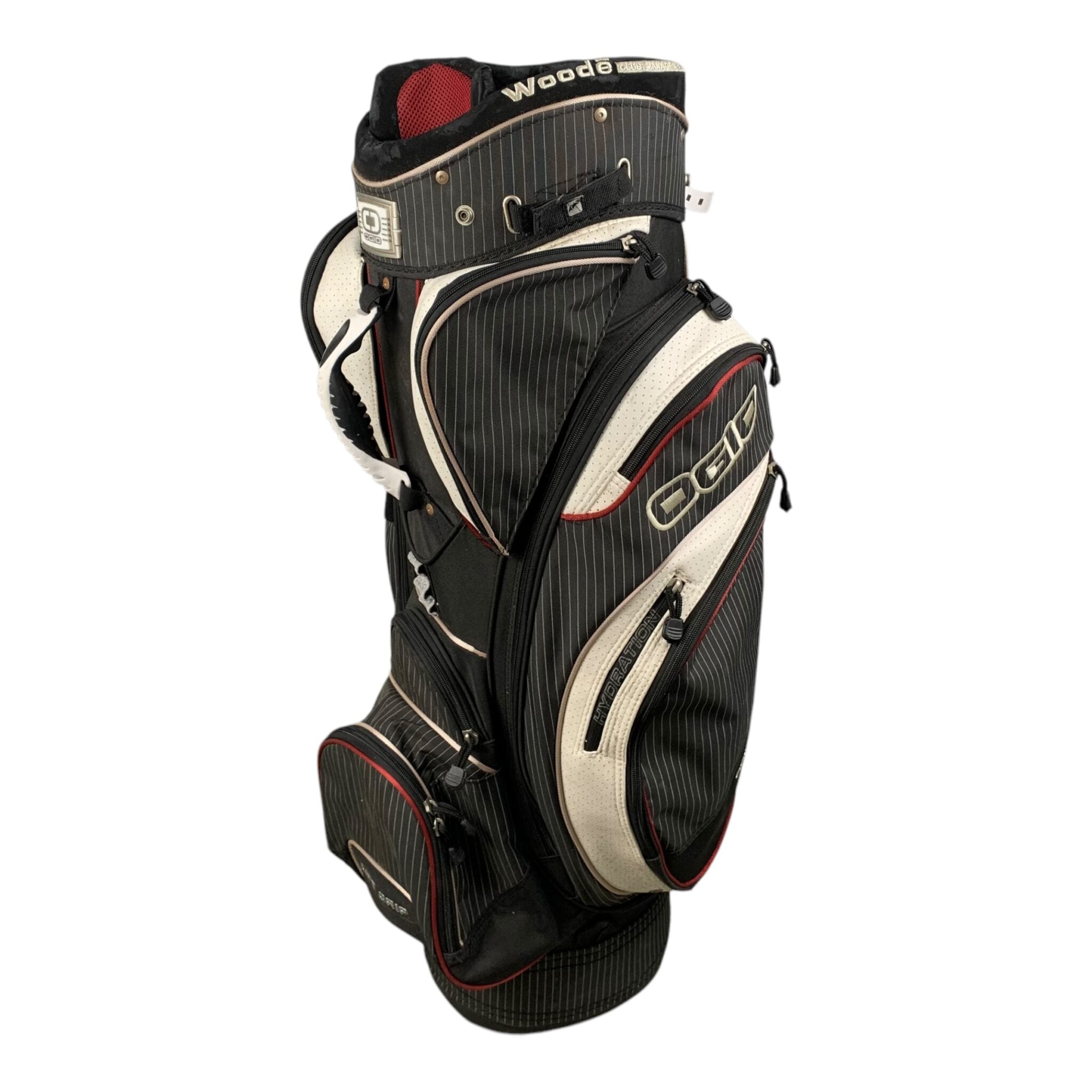 OGIO CartBag / Black/White/Red / 7 Rum