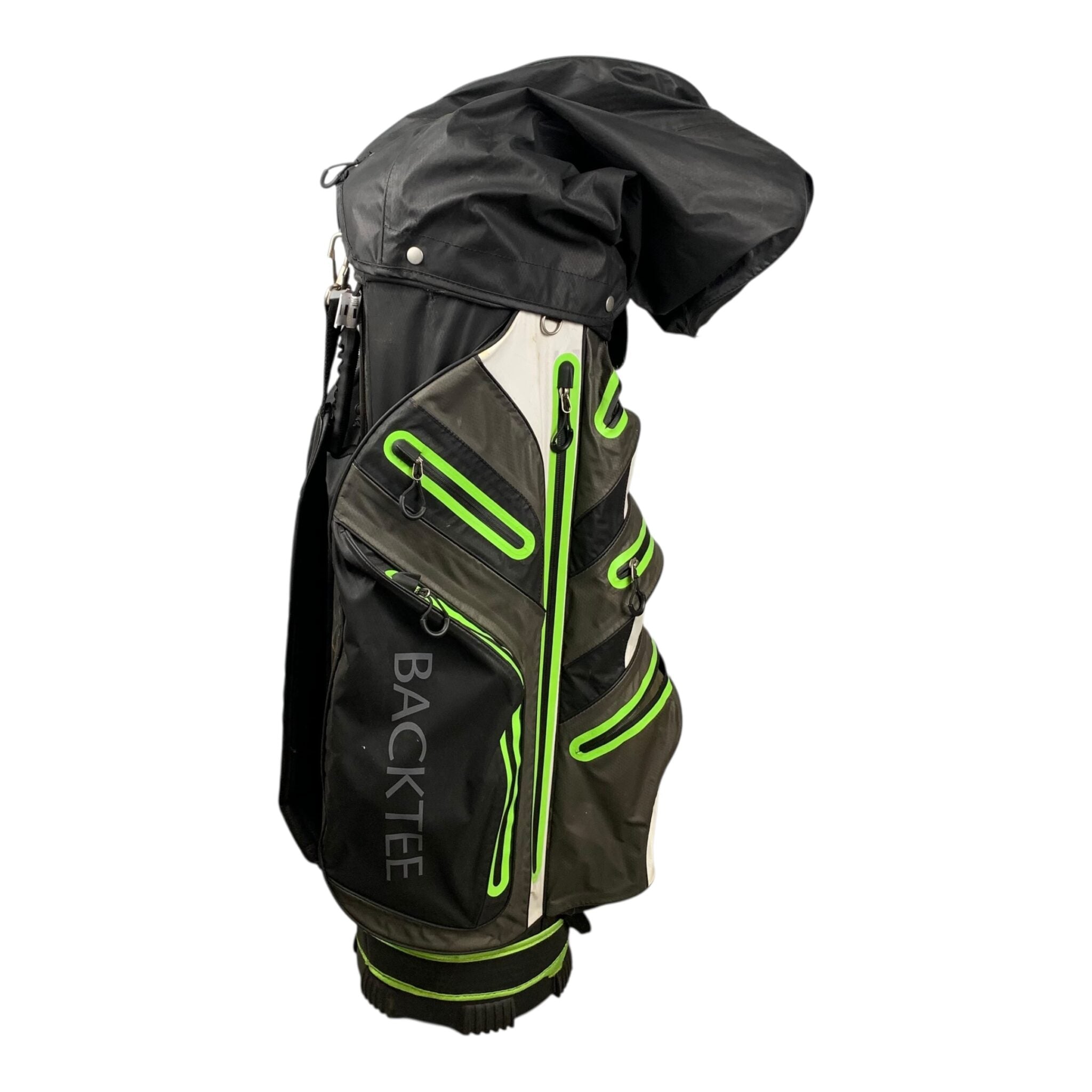 BackTee Cartbag / Black/Green / 14-Room