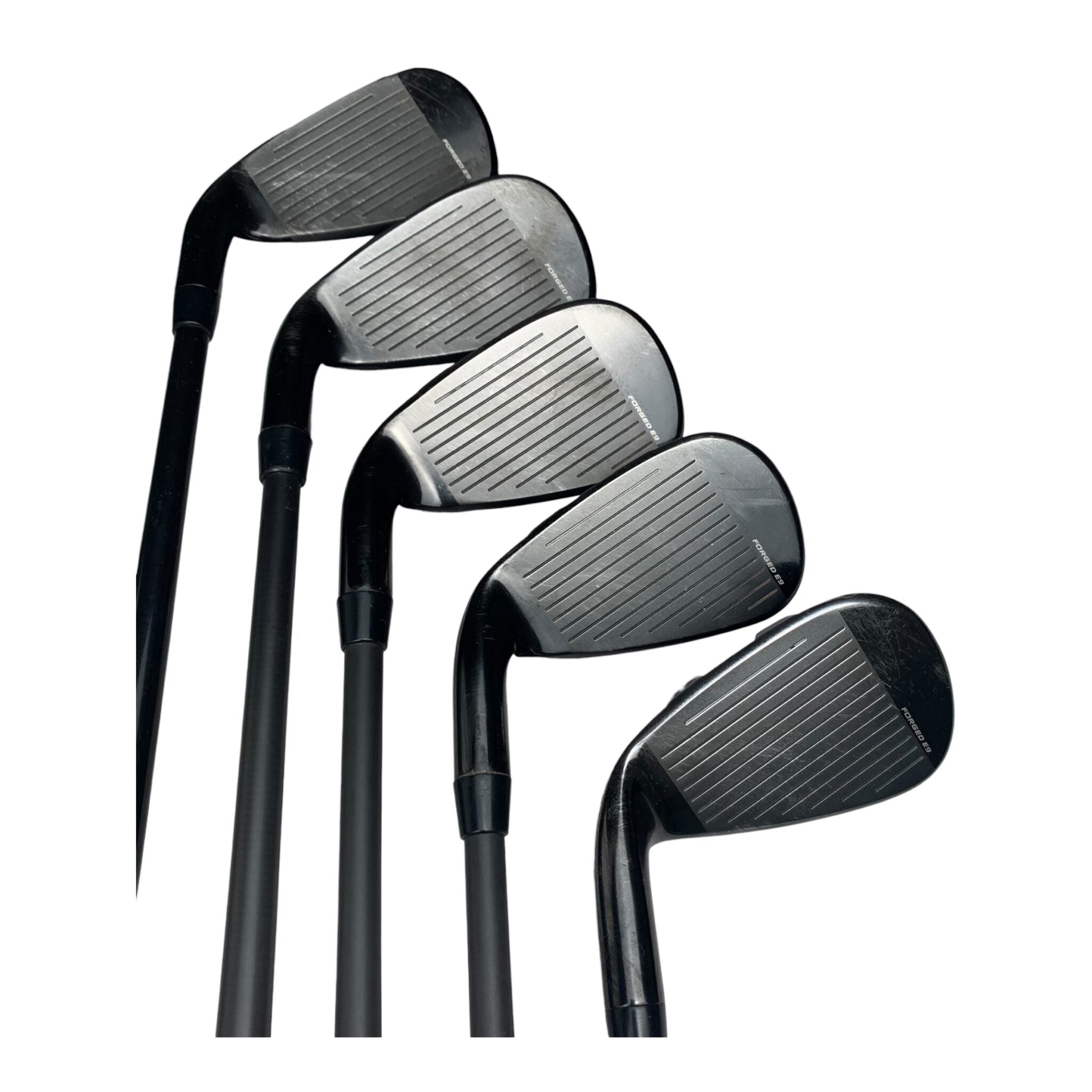 Cobra T Rail iron set / Flex A (Senior) / 4H+5-PW / Graphite / Length +0.25"