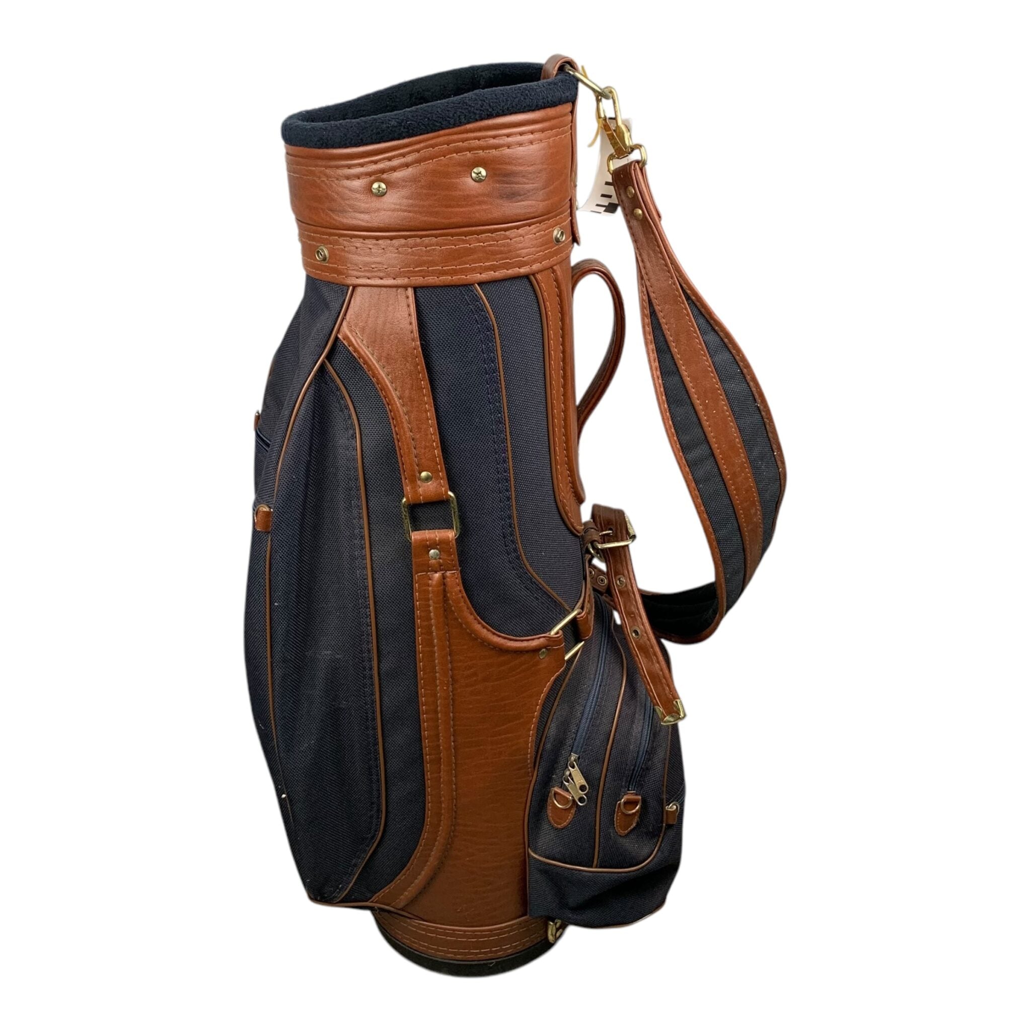 Prestige Golf CartBag / Brown/Blue / 6 Compartments