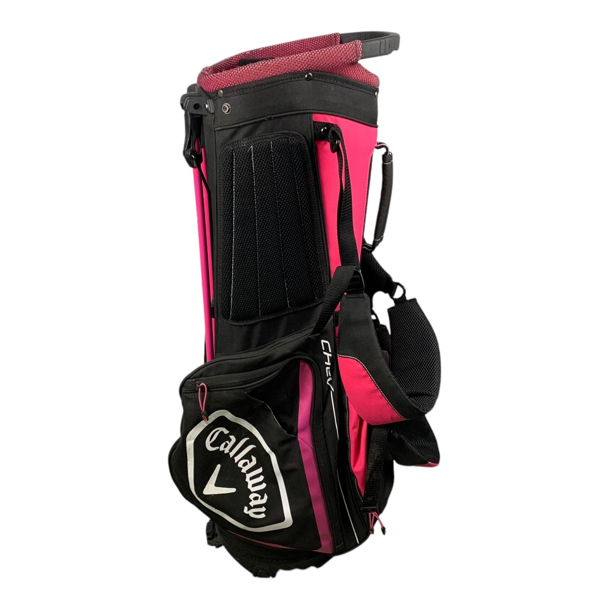 Callaway Chev Stand Bag / Black/Pink / 5 Compartments