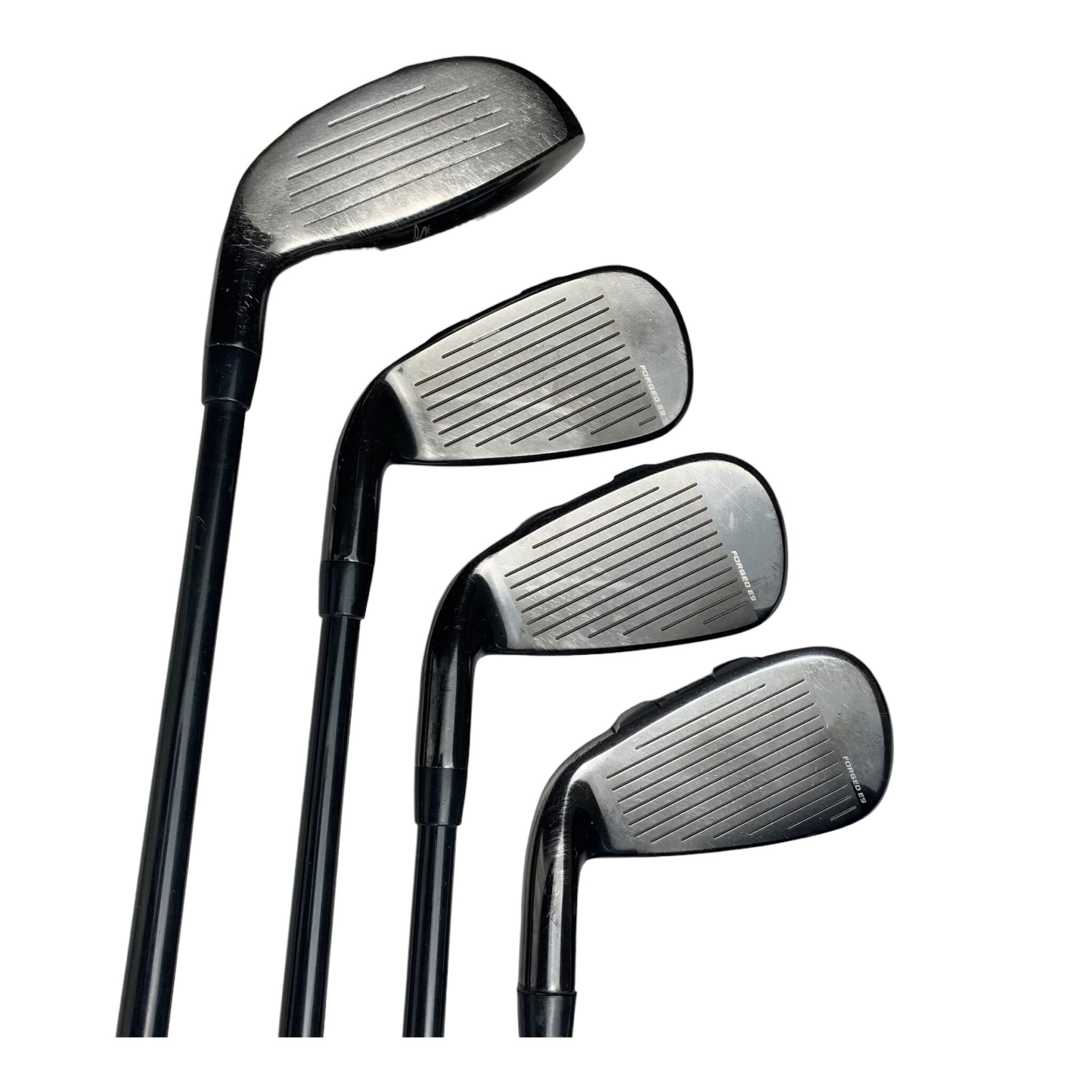 Cobra T Rail iron set / Flex A (Senior) / 4H+5-PW / Graphite / Length +0.25"