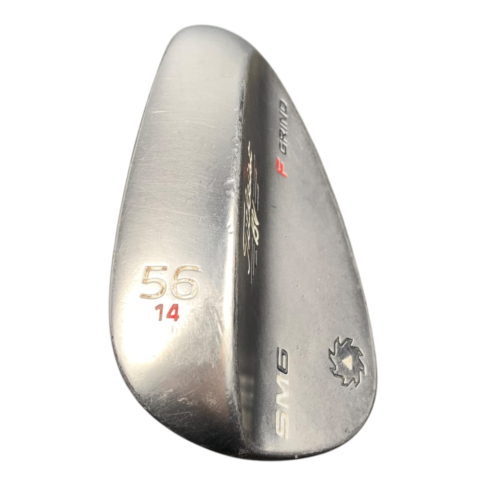Titleist SM6 Tour Chrome F Grind Wedge / Steel / #56/14