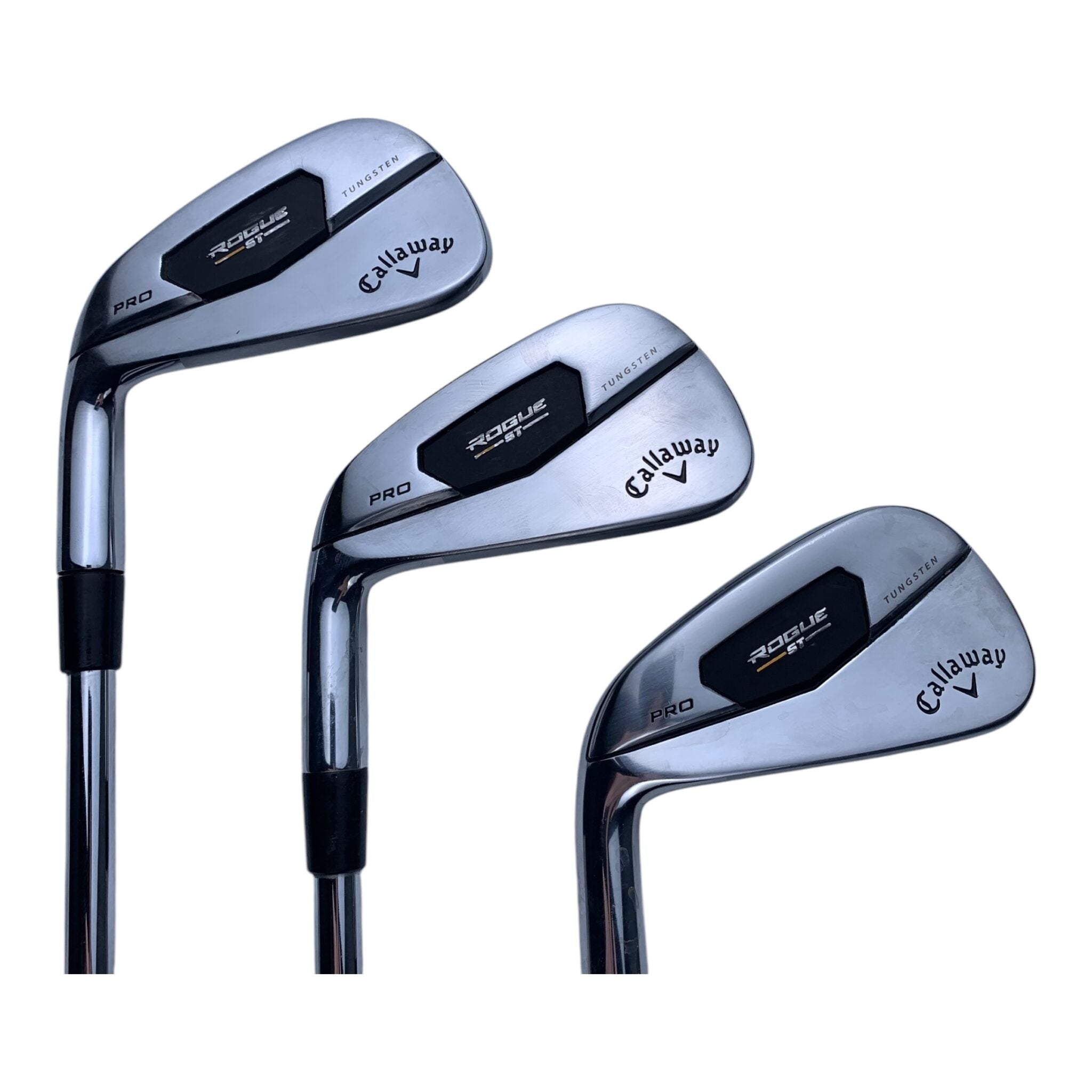 Callaway Rogue ST Pro iron set / Flex Stiff / 4-PW / Steel - Left
