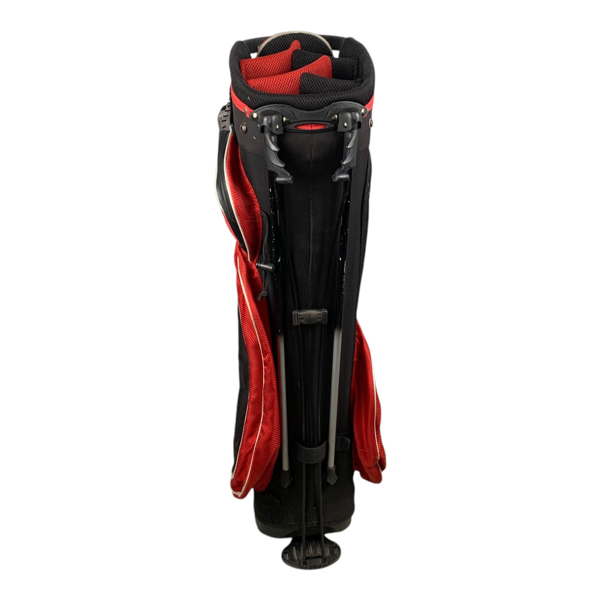 Backtee StandBag / Black/Red/ 6 Compartments