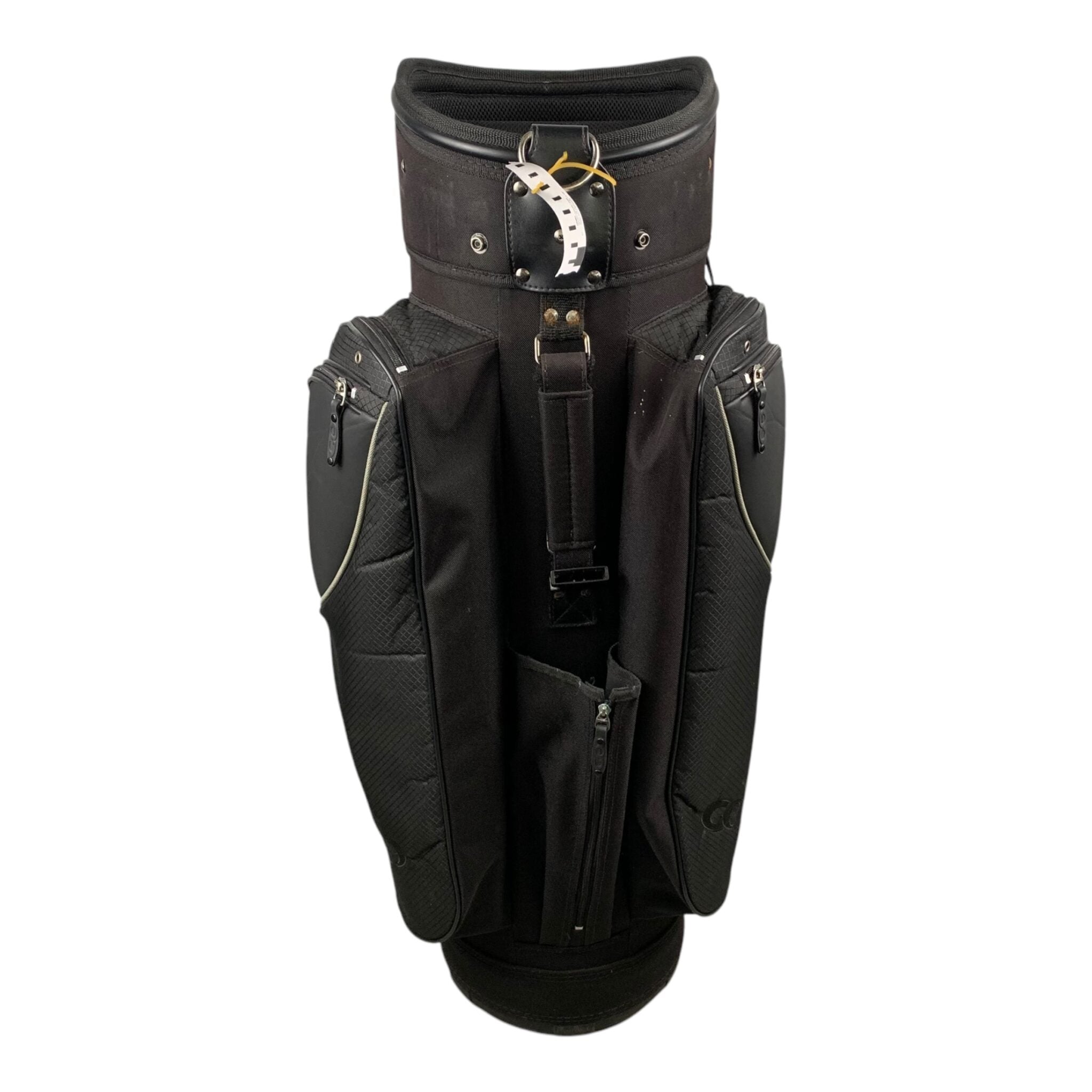 Bolsa Go Golf Cart / Negra / 6 Compartimentos
