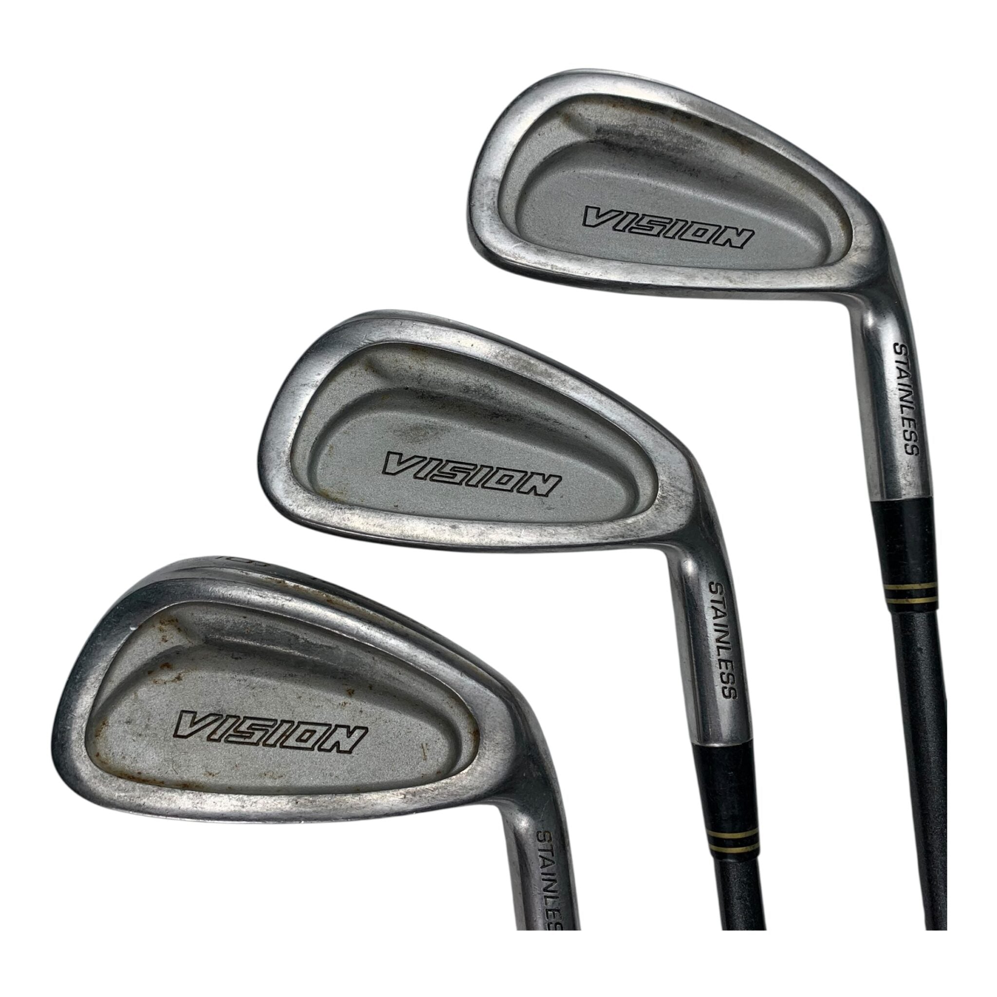 Vision Stainless Iron Set / Flex Regular / 4-SW / Graphite