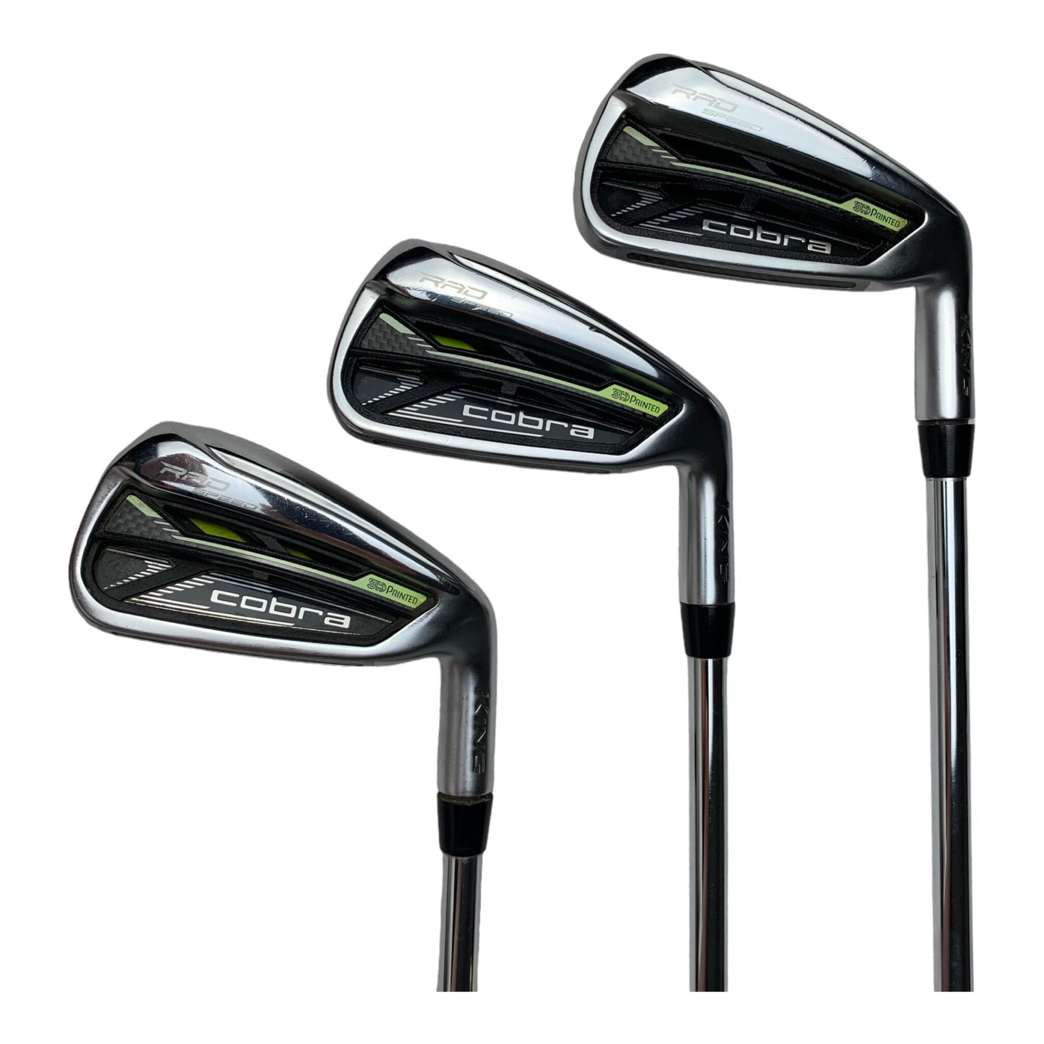 Cobra RADSpeed iron set / Length +1" / Flex Regular / 5-P+S / Steel