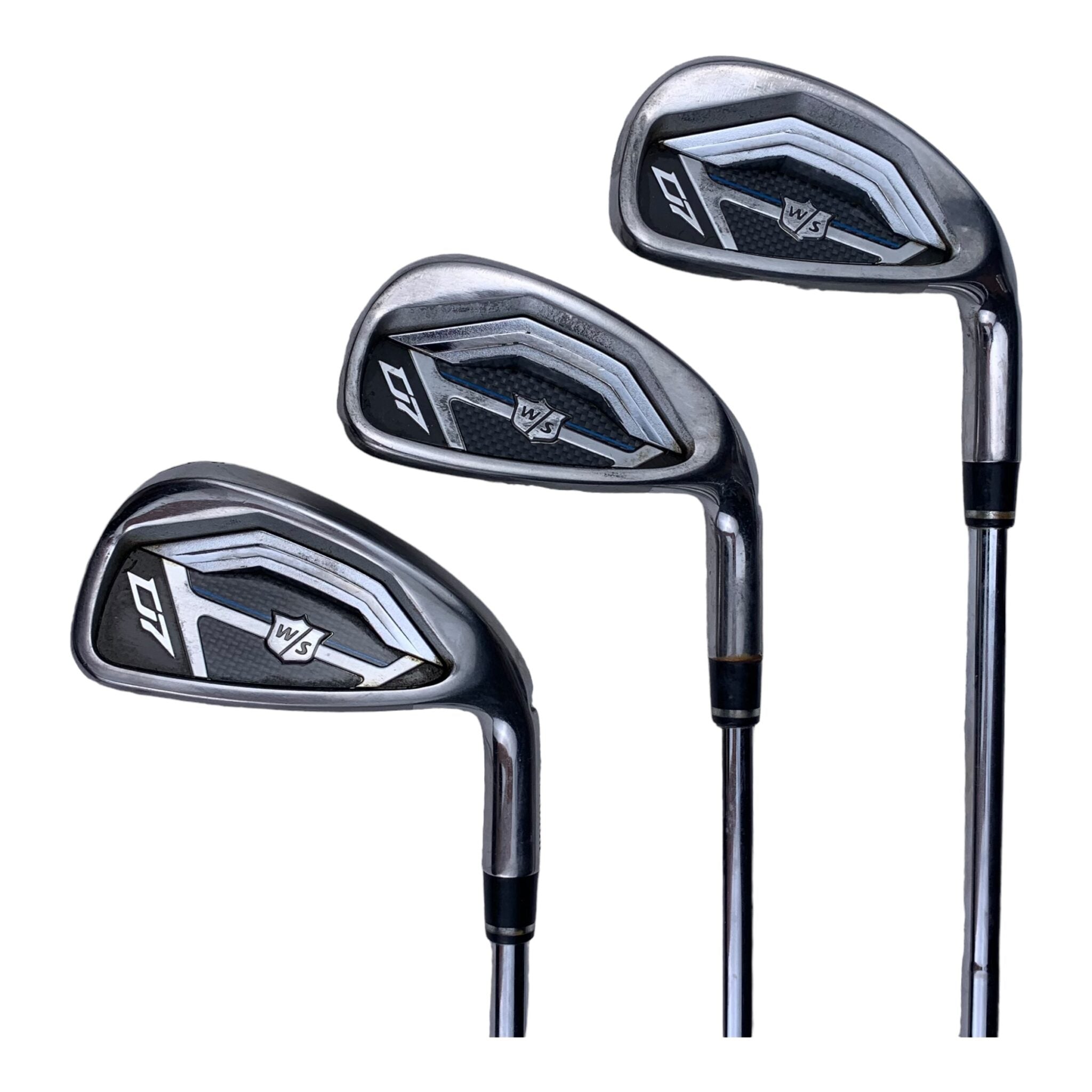 Wilson Staff D7 iron set / Length +0.75" / Flex Stiff / 5-P+S / Steel