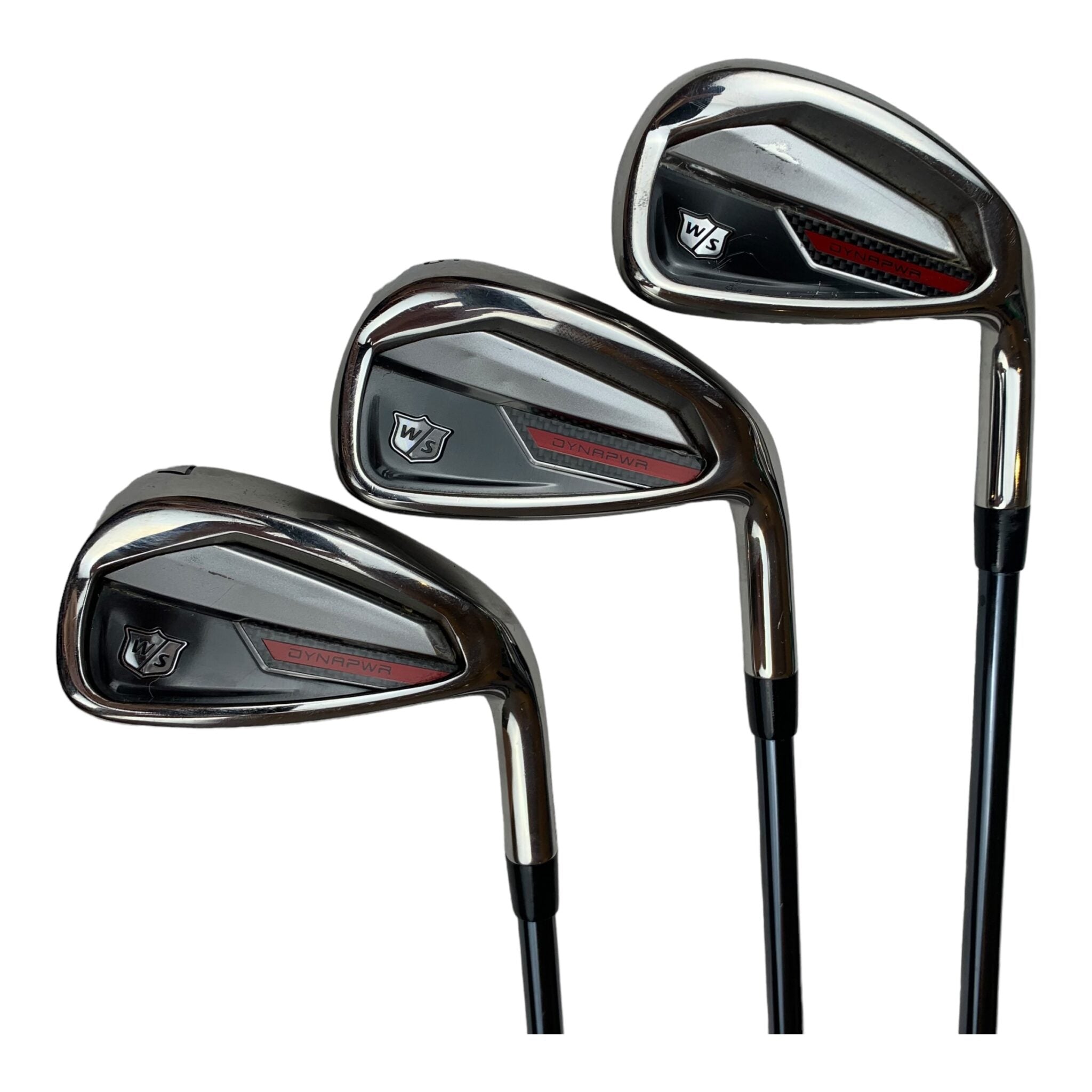 Wilson DynaPower Iron Set / Flex Stiff / 5-PW+G / Graphite / Length +0.5" / MCC Std Grips
