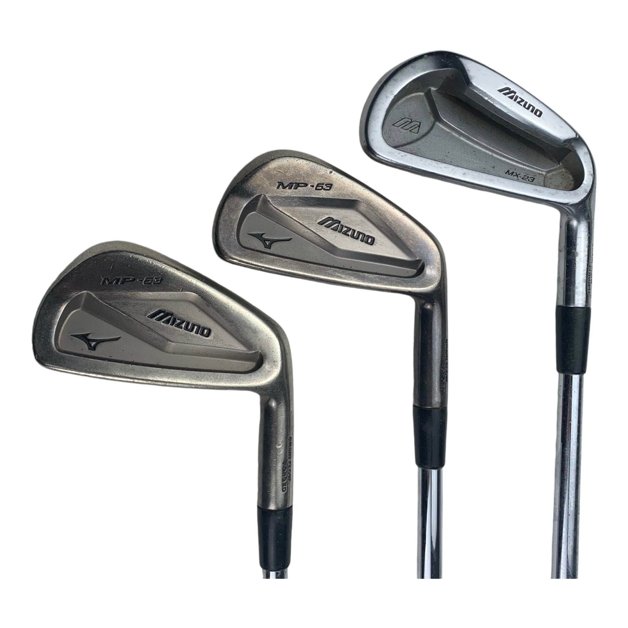 Mizuno MP-63 + MX-23 Combo Set / Flex Regular / 3-PW / Steel / MCC Midsize Grips