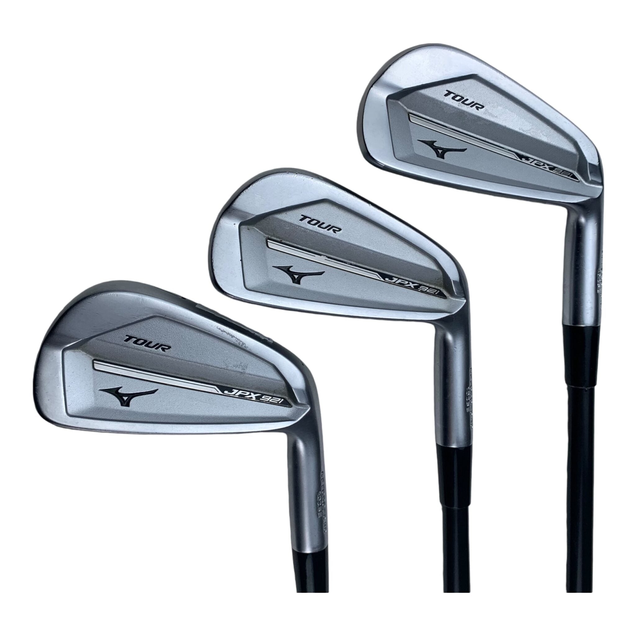 Mizuno JPX 921 Tour Série de fers / Flex Stiff / 5-PW / Acier (Noir) / Poignée MCC Align Std. 