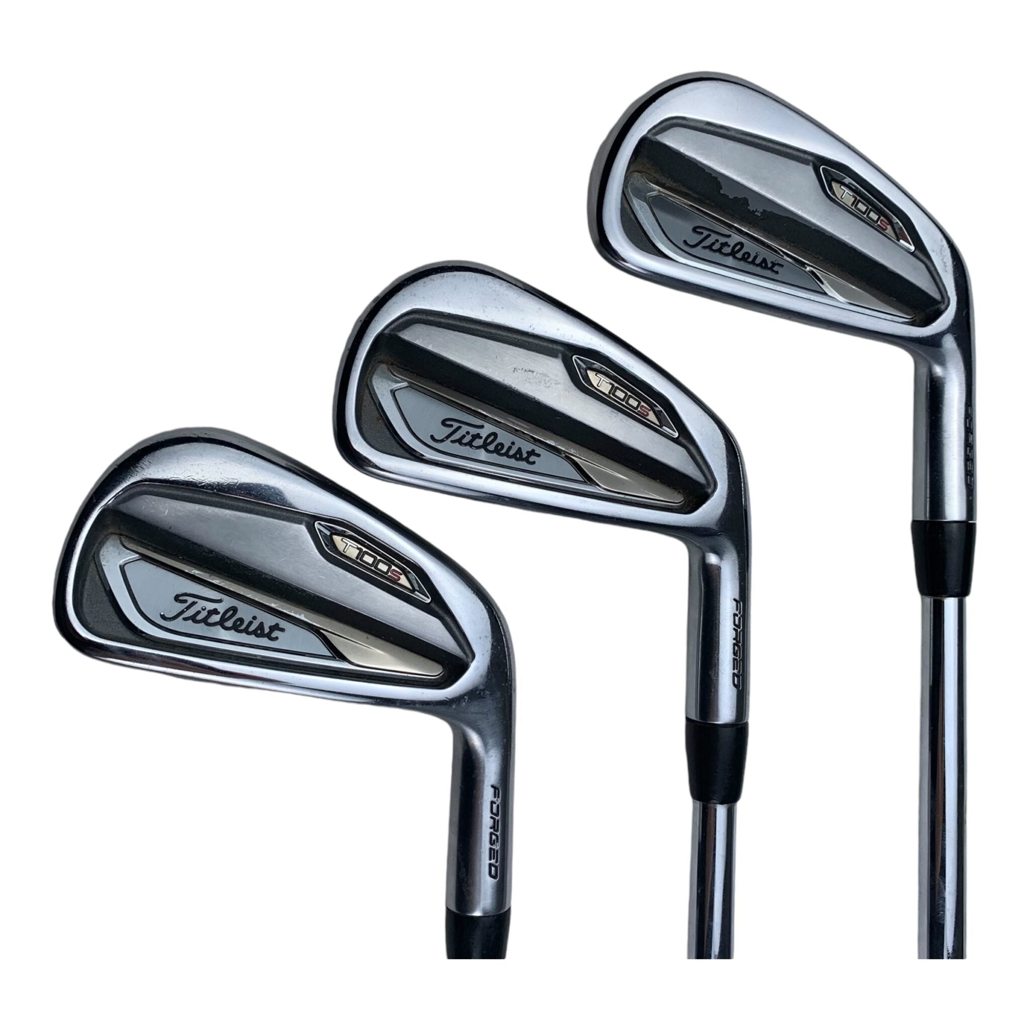 Titleist T100S + T100 Combo Set / Flex X-Stiff / 4-PW / Steel / MCC Align Midsize Grips