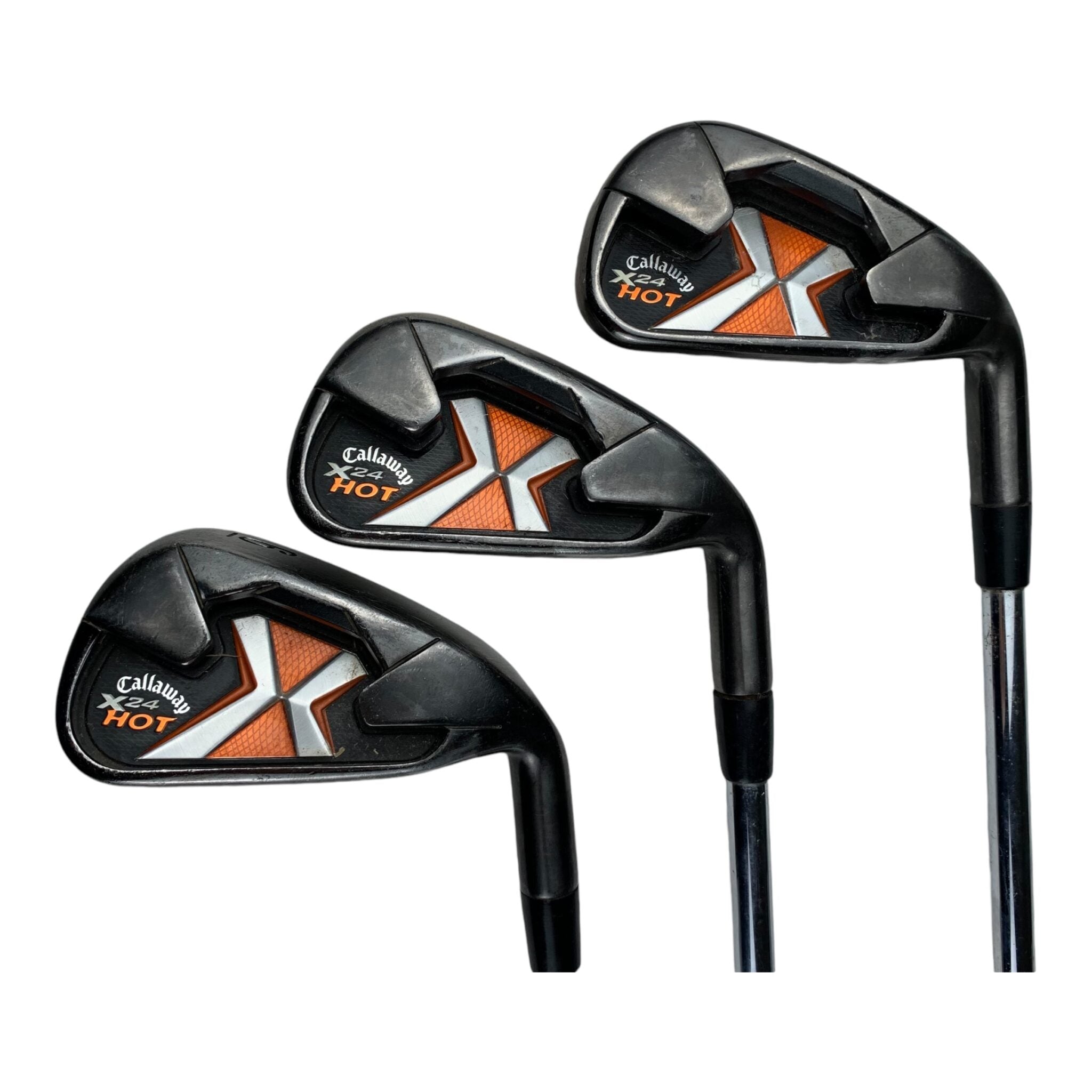 Callaway X-24 Hot Iron Set / Flex Unisex / Steel / 4-P