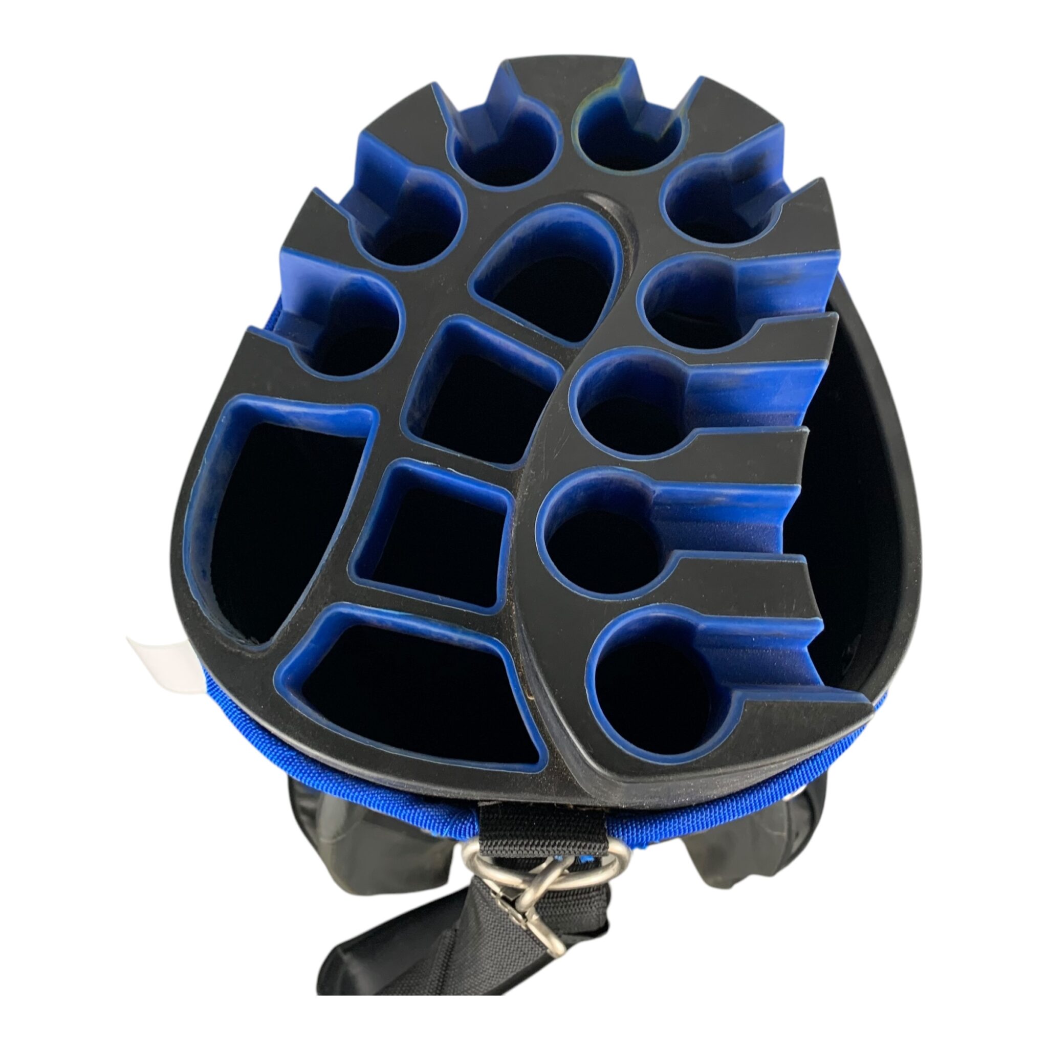 BackTee CartBag / Black/Blue / 14 Compartments